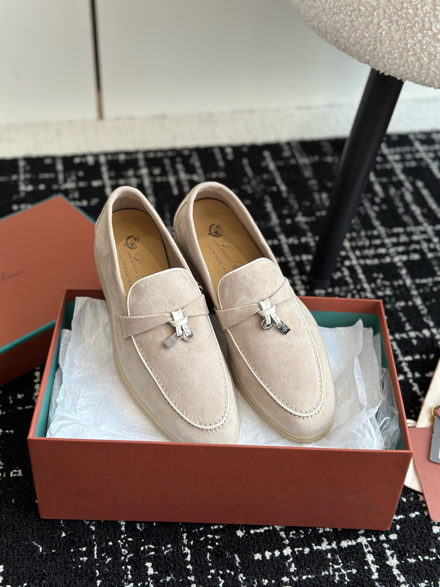 Loro Piana Unisex Loafers Size 36-45