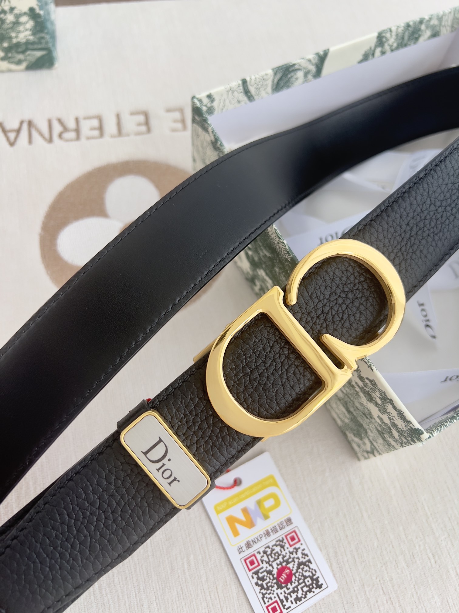 Dior Men Belt Width 3.5cm