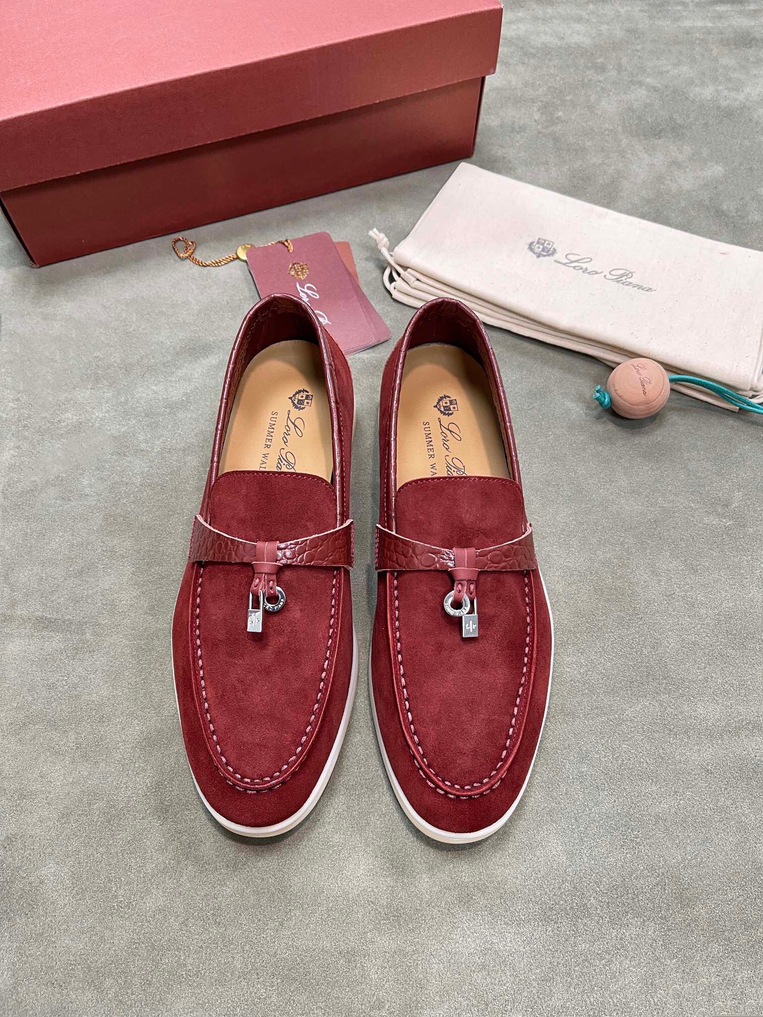 Loro Piana Unisex Loafers Size 36-45