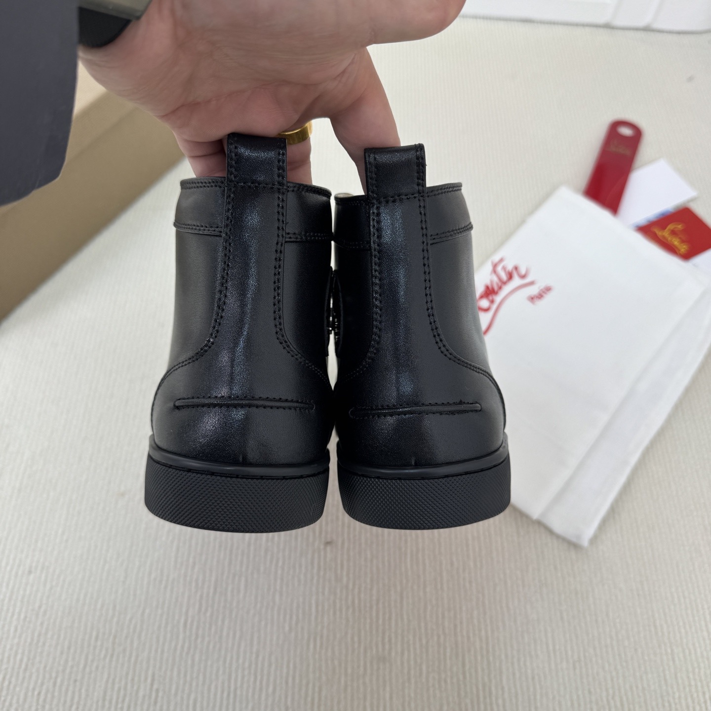 Christian Louboutin Louis High-Top Sneaker Size 36-46