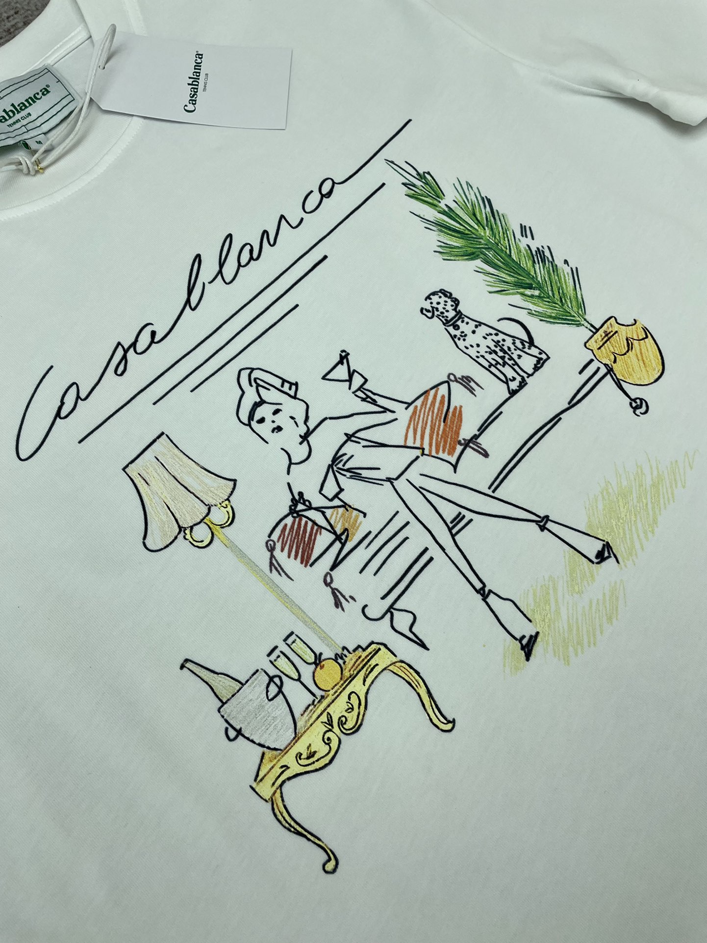 Casablanca T Shirt Size S-XL