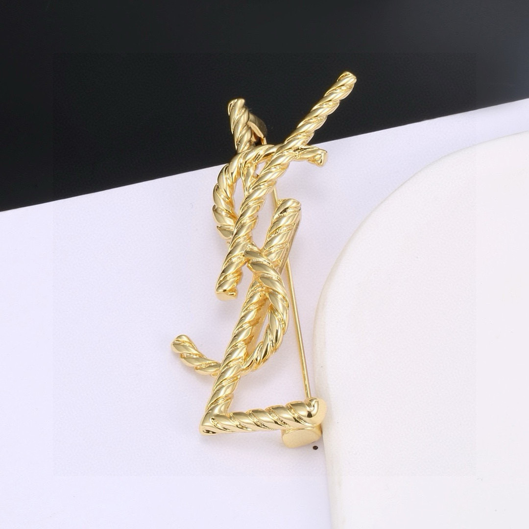 YSL Brooch