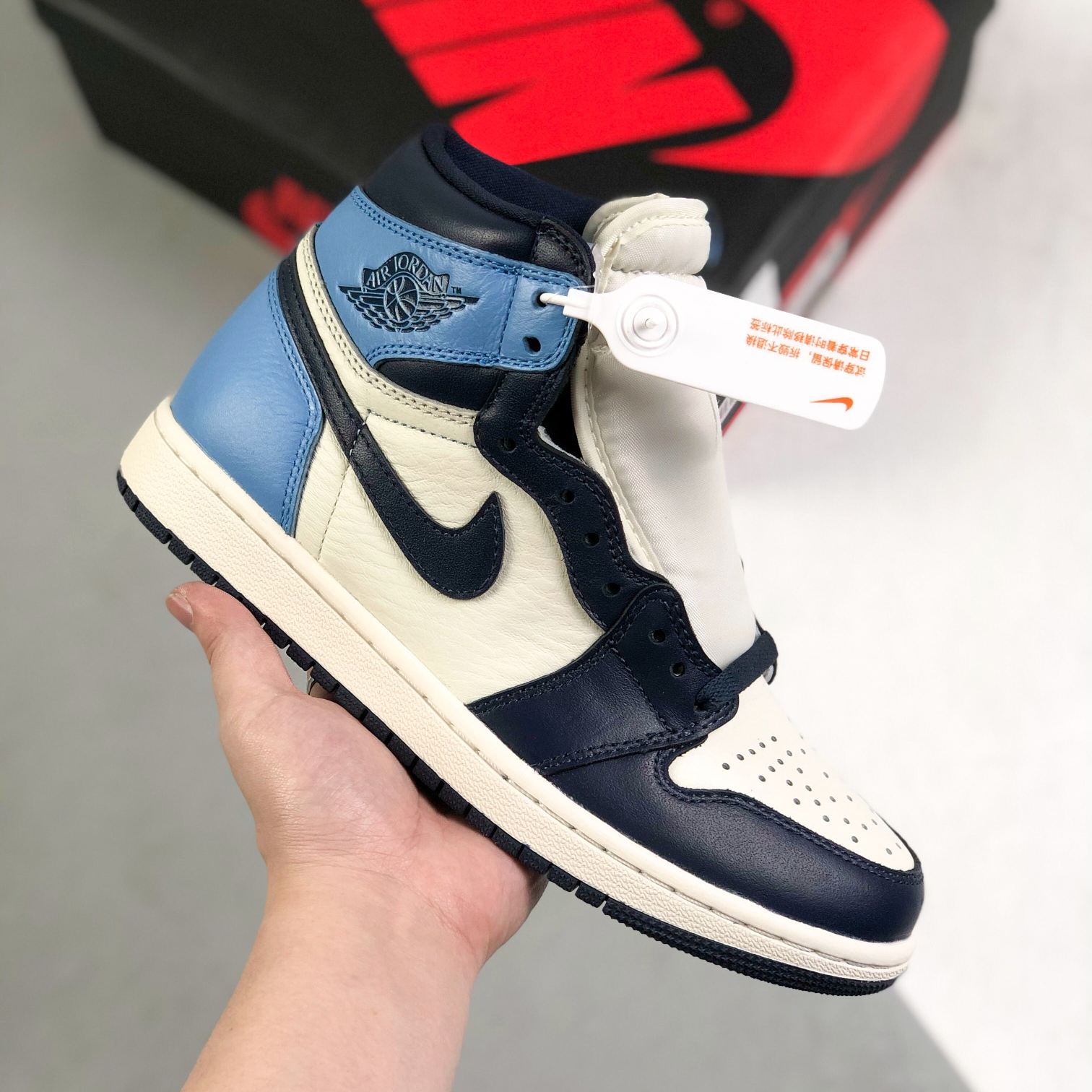 Nike Air Jordan 1 High Top Sneakers Shoes Gr. 36-46