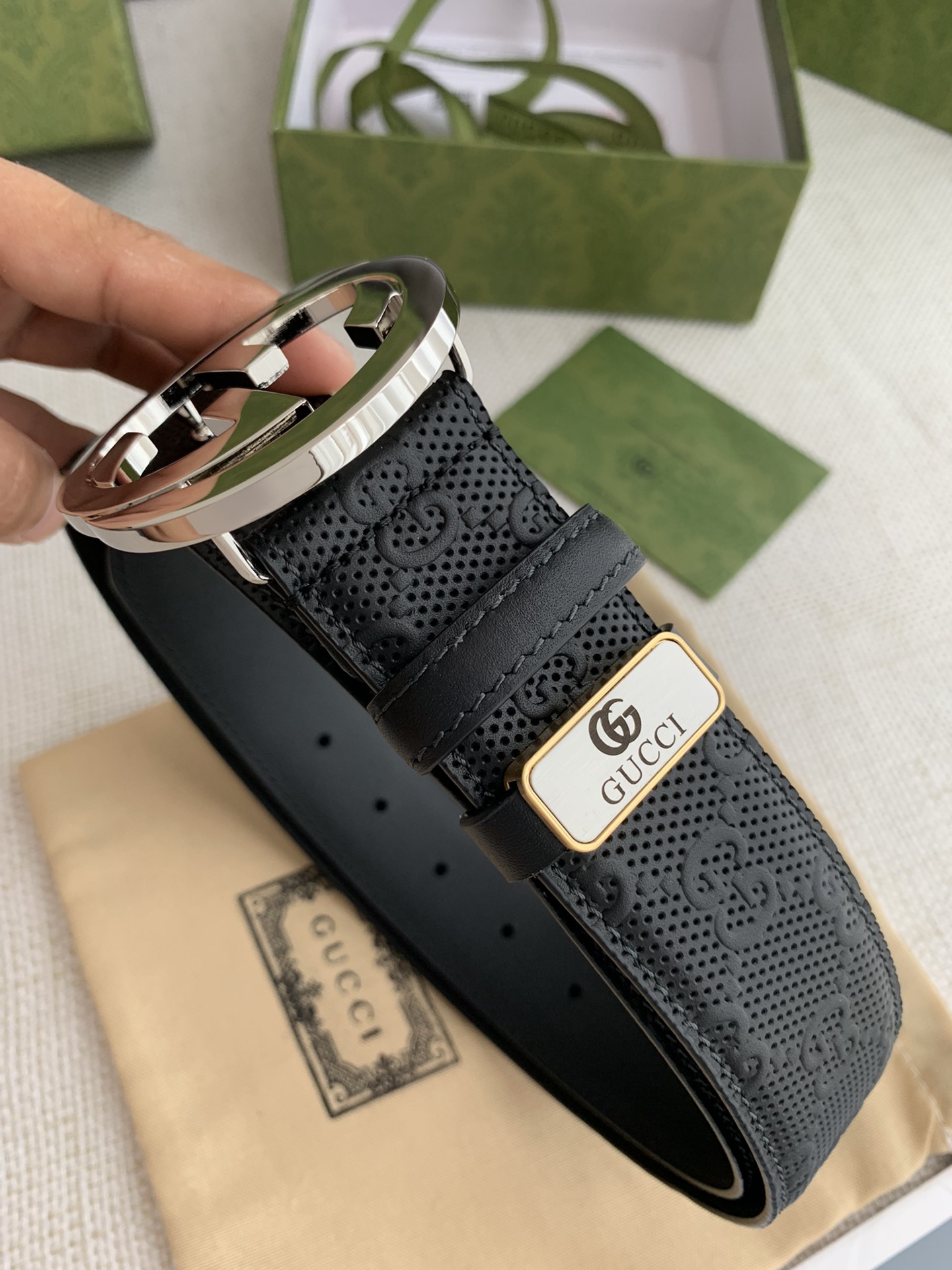Gucci Men Belt Width 3.8cm