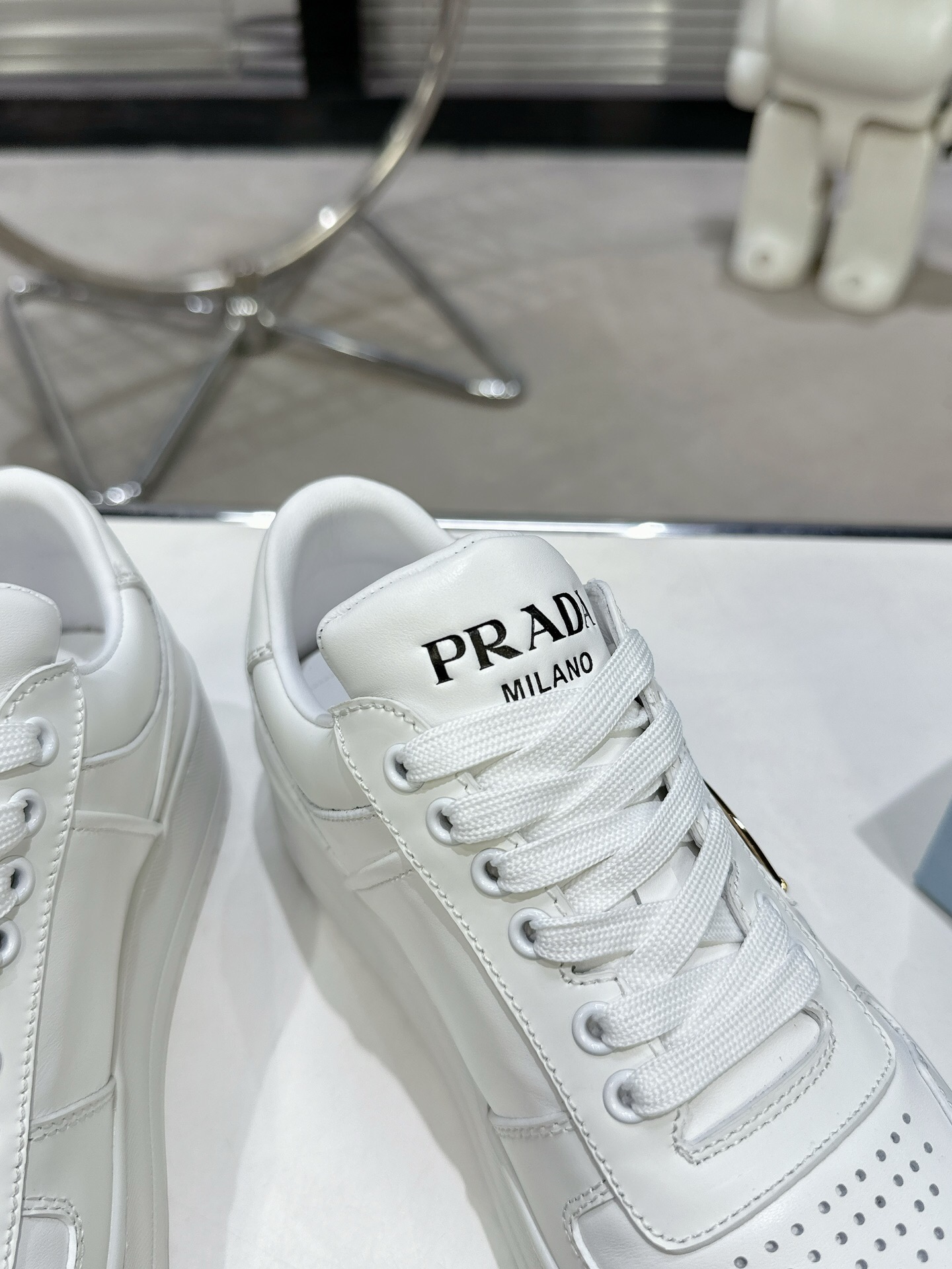 Prada 2024 New Downtown Bold leather sneaker Size 36-40
