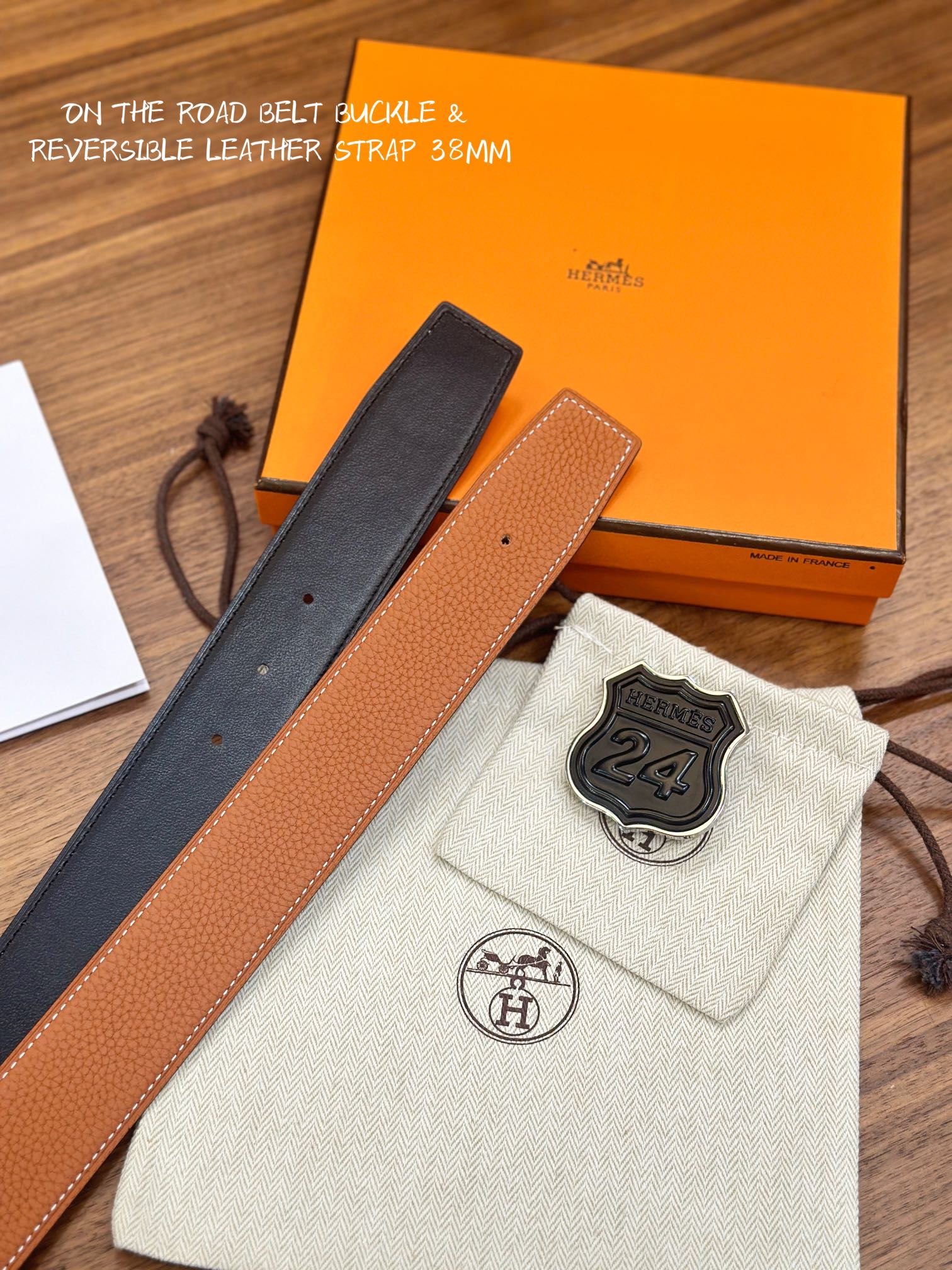 Hermes Men Belt Width 3.8cm