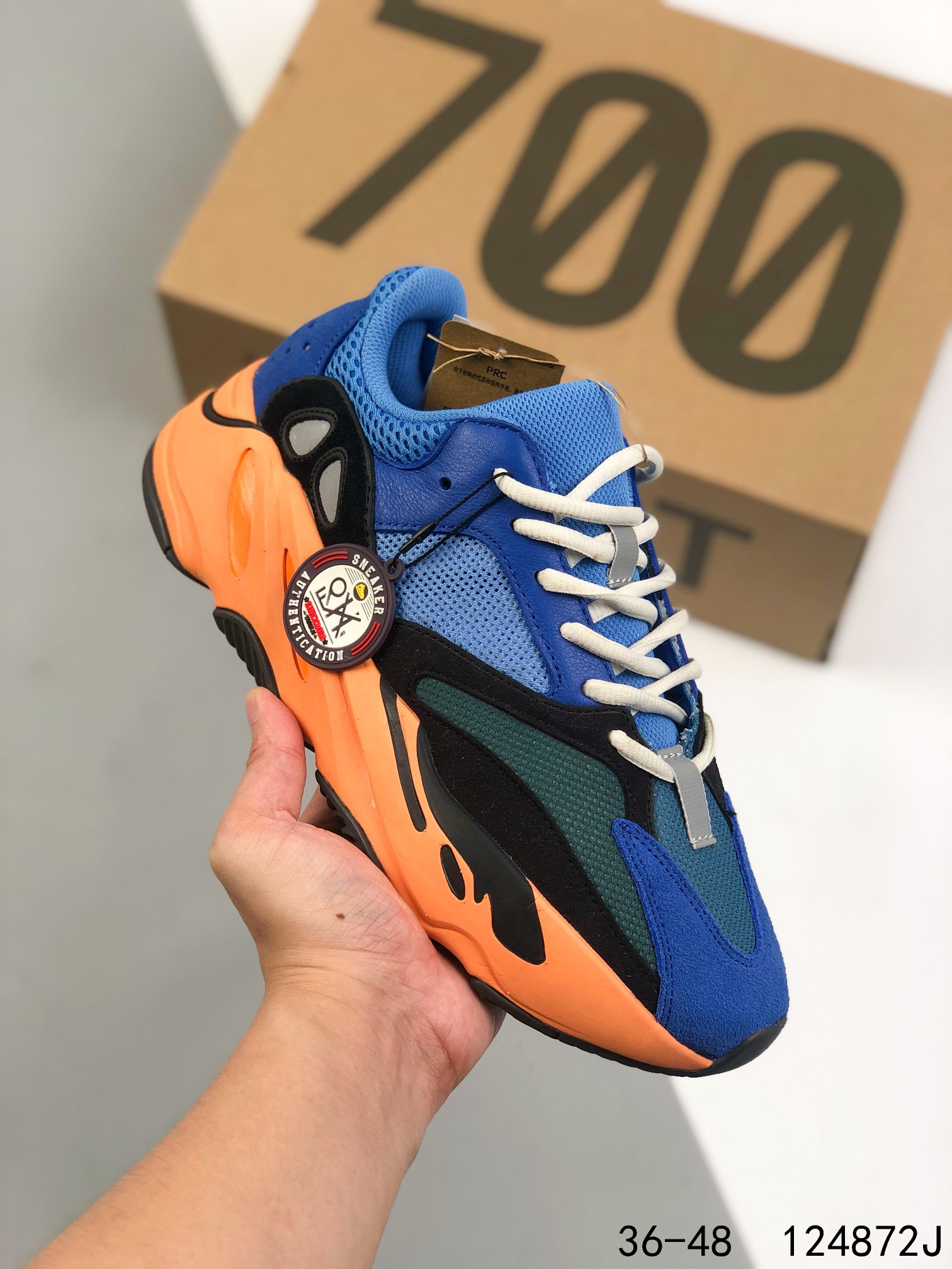 Yeezy Boost 700 V1 Sun Mens/Women's Sneakers Shoes 36 - 48