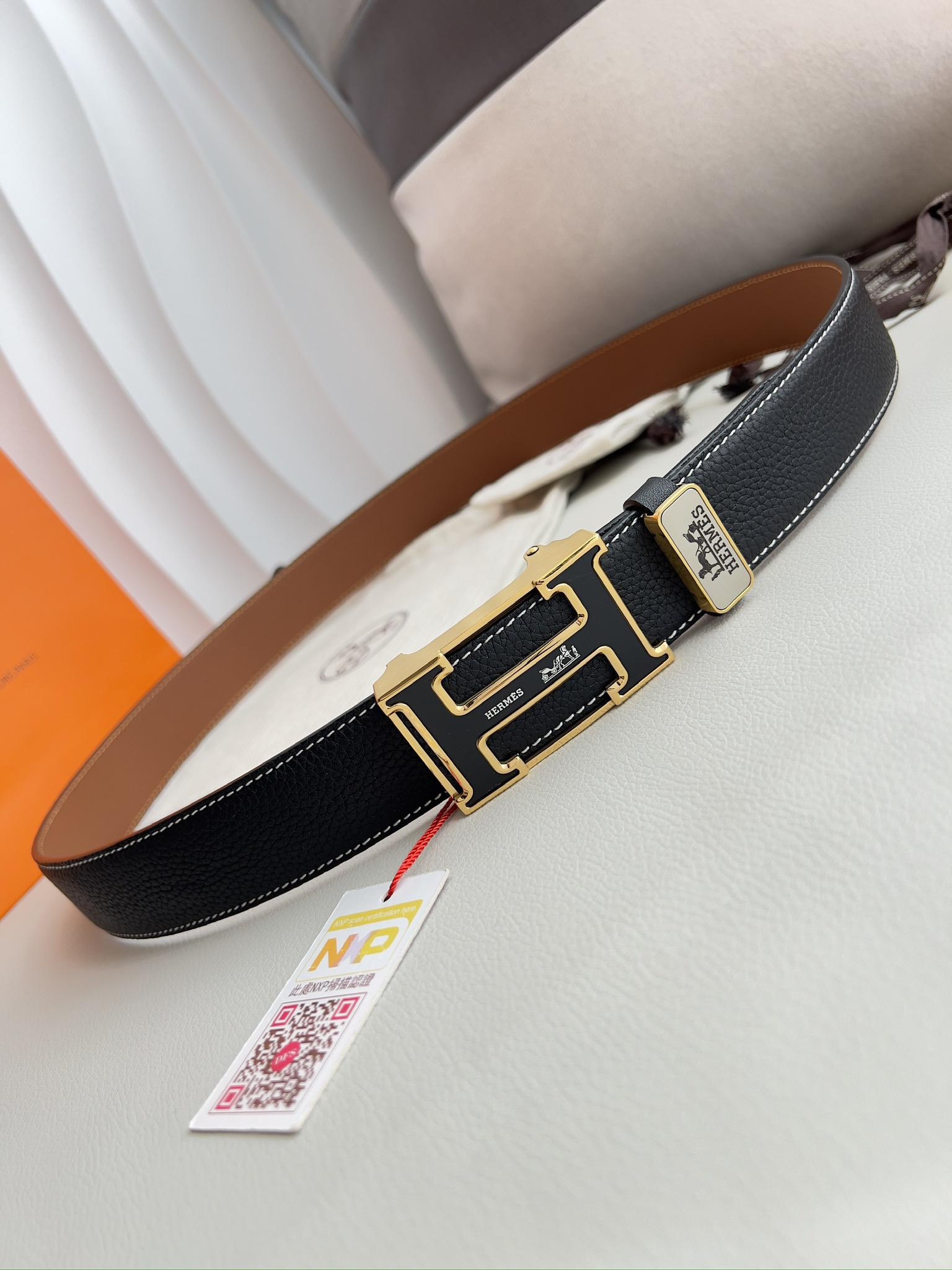 Hermes Men Belt Width 3.5cm