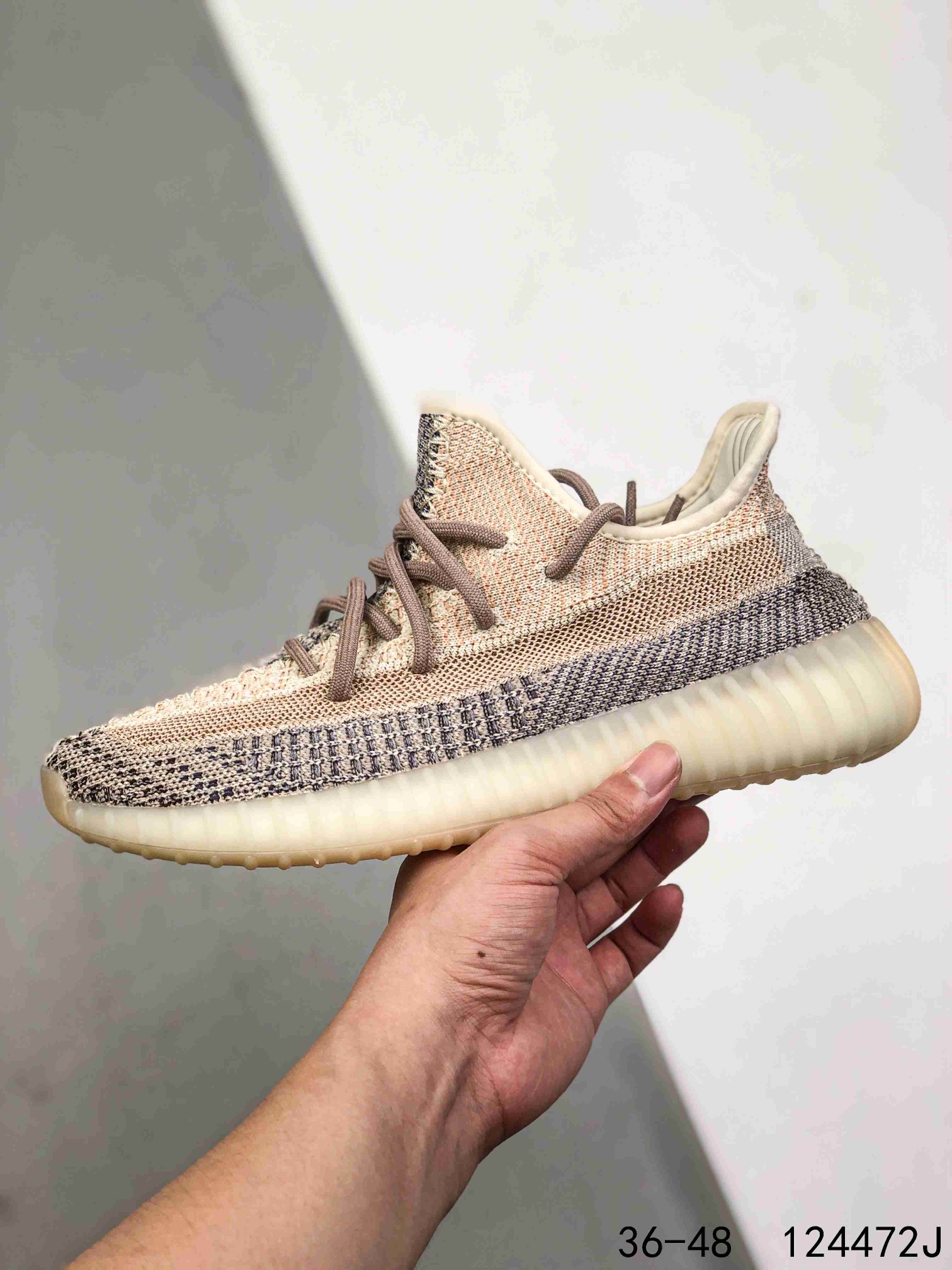 Yeezy 350 Boost 350 V2 Mens/Women Sneakers Shoes Light Yellow1 36 - 45