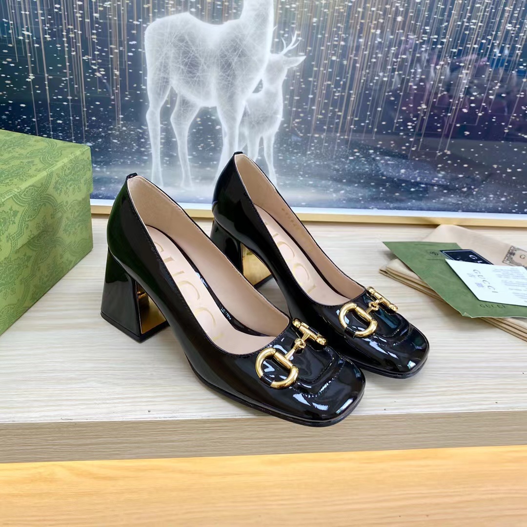 Gucci With Horsebit Pumps Size 35-41 7-Color