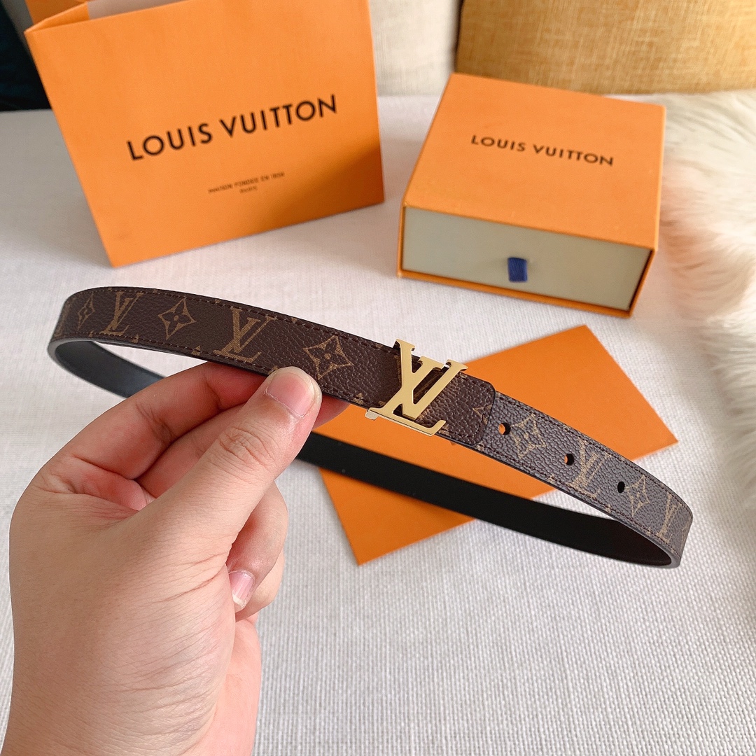 Louis Vuitton Women Belt Width 2cm