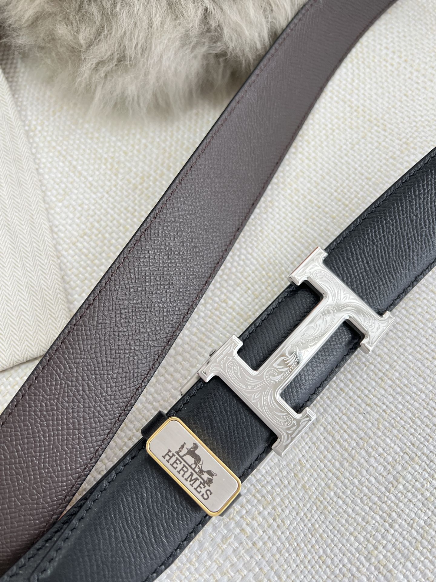 Hermes Men Belt Width 3.5cm