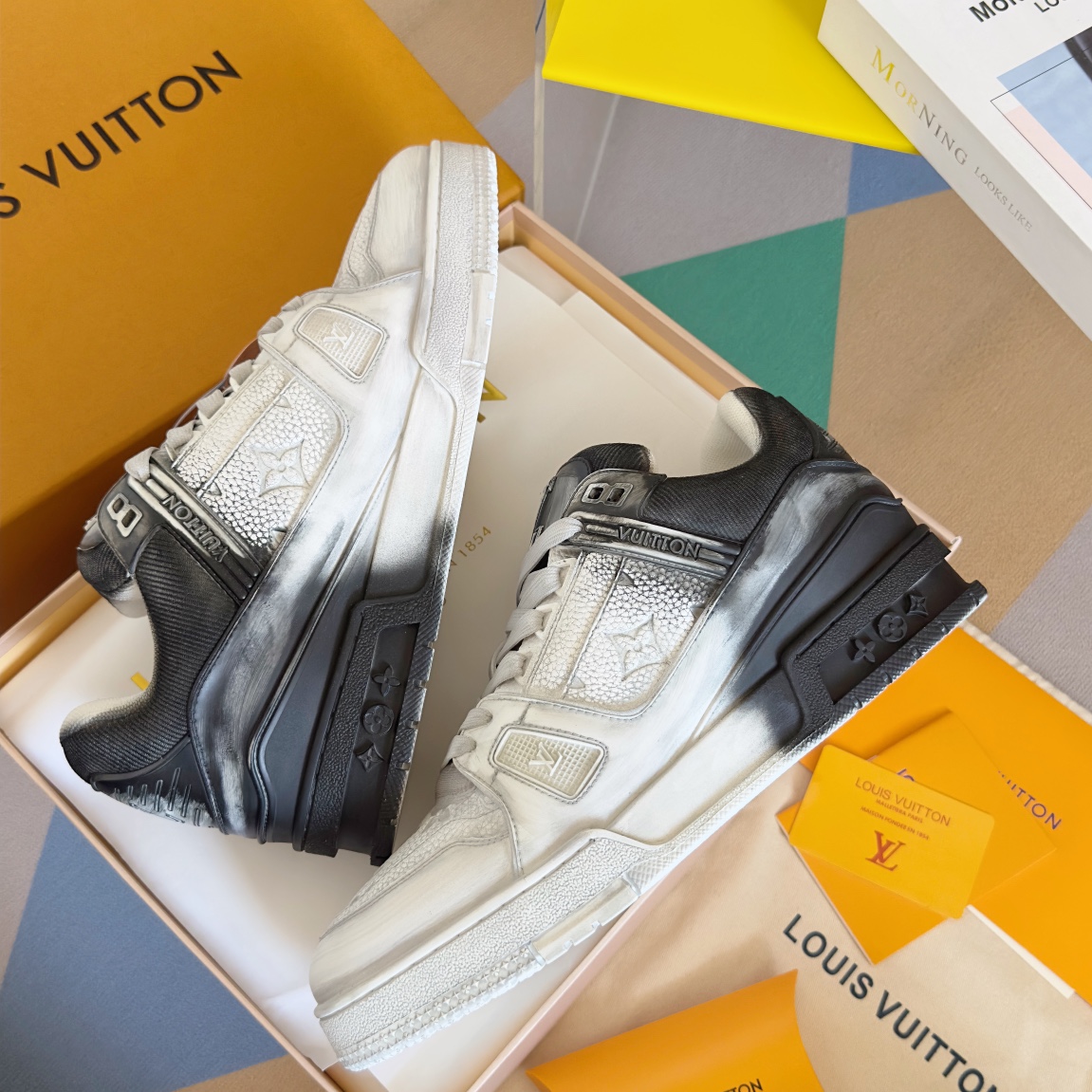 Louis Vuitton 2024ss Trainer Sneaker Size 36-46