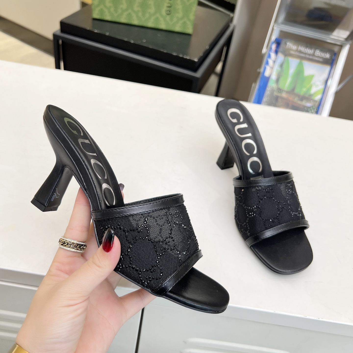 Gucci Original GG Women Pumps Size 36-41