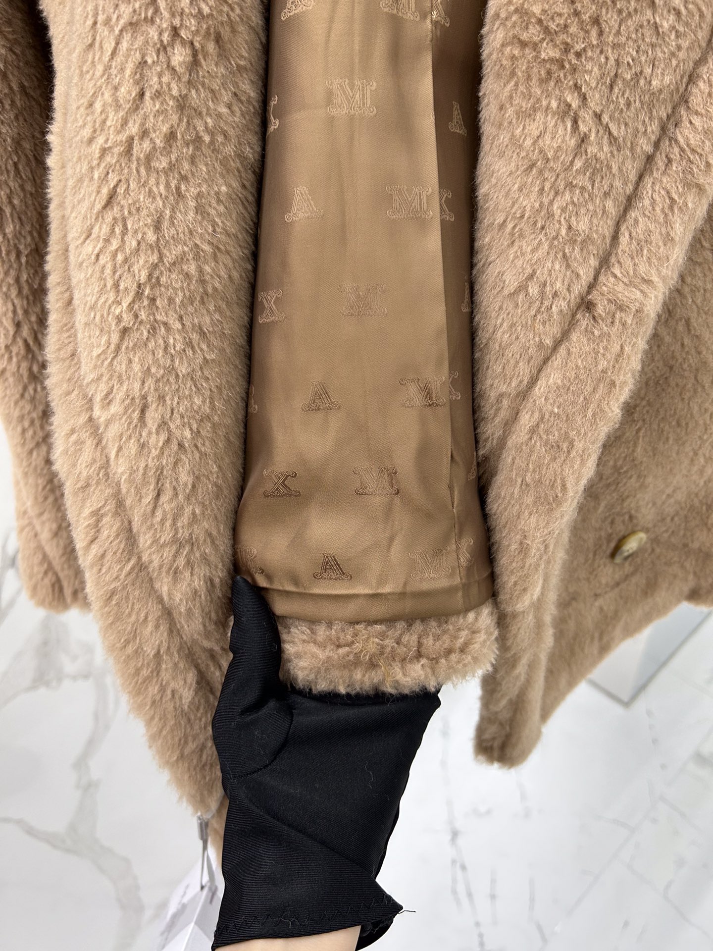 Max Mara Teddy fur Short coat Size XS-M