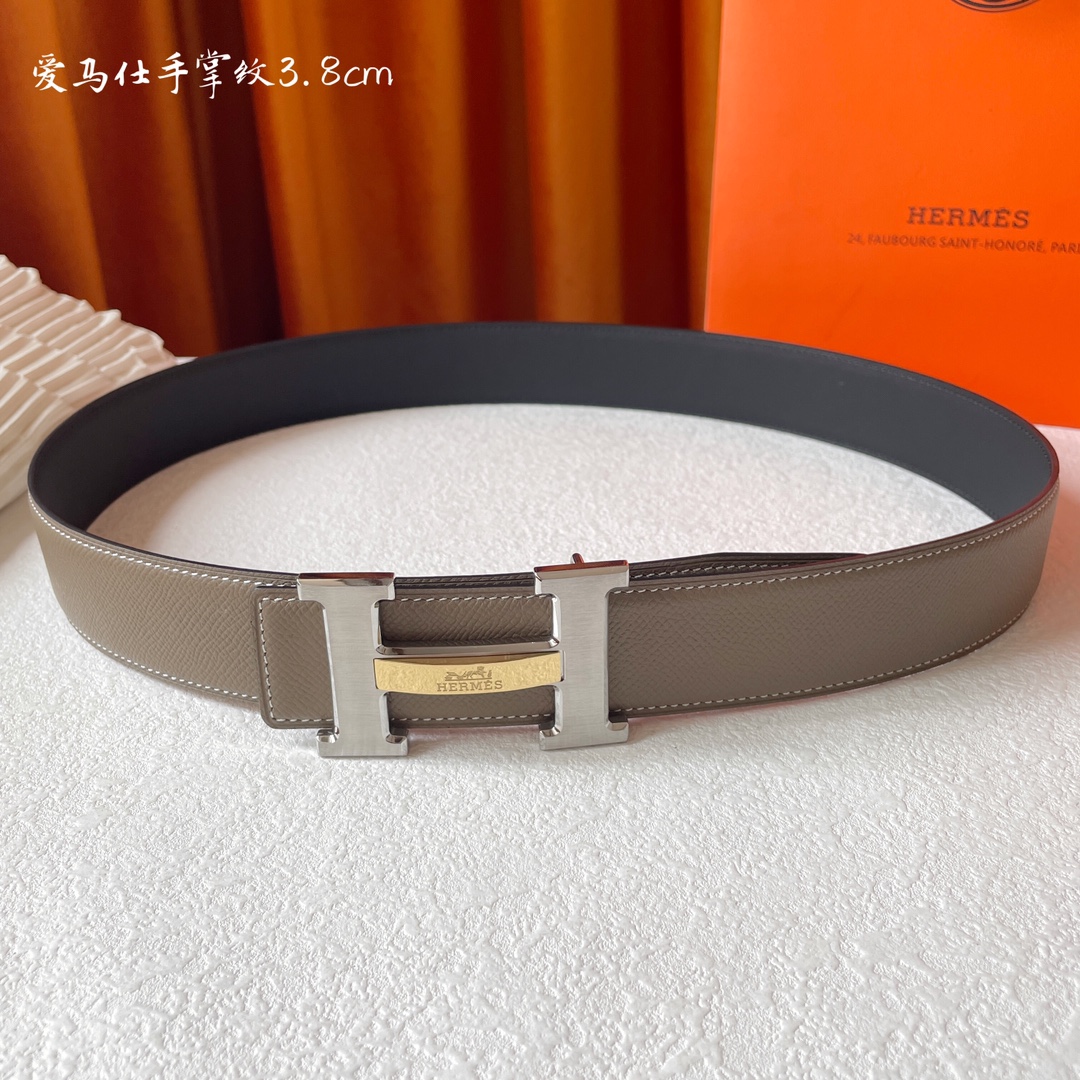Hermes Men Belt Width 3.8cm