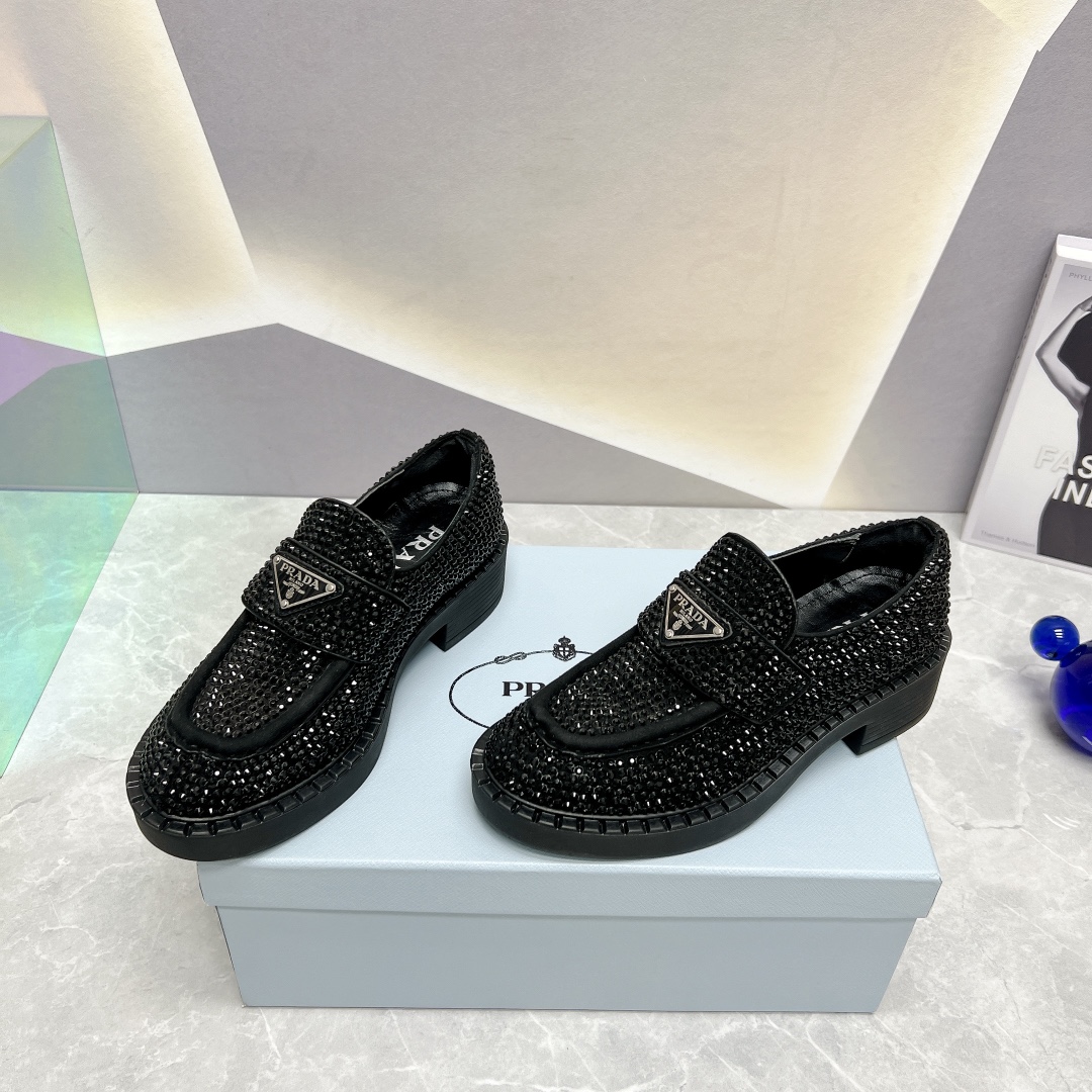 Prada New Women Loafers Size 35-41