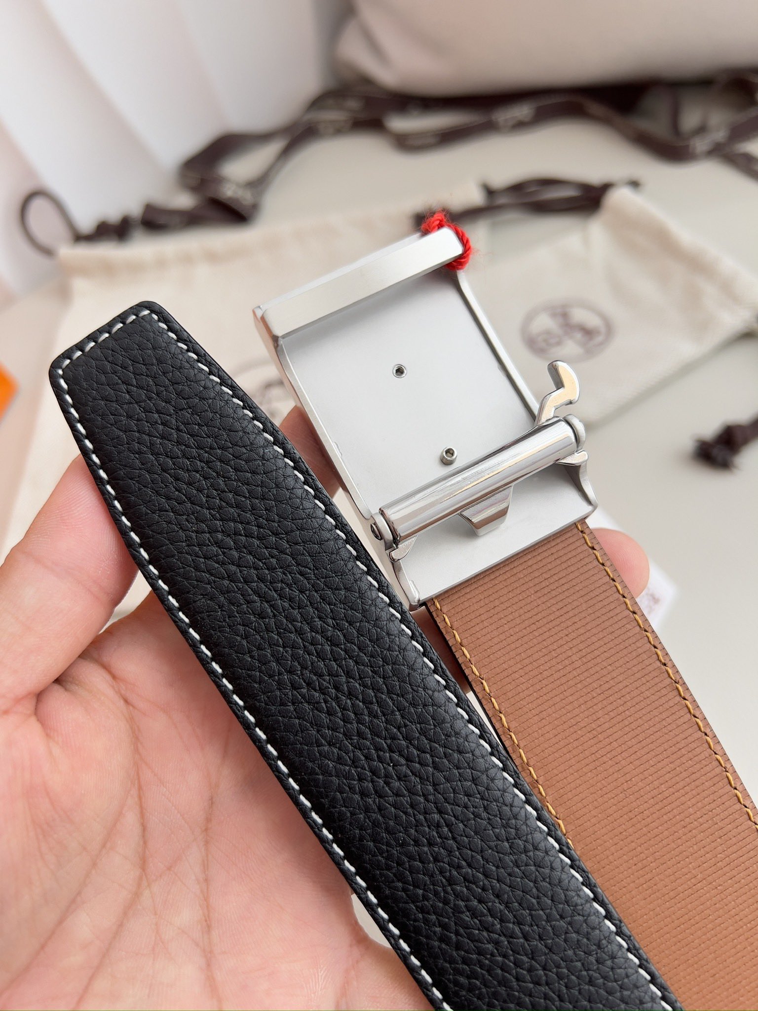 Hermes Men Belt Width 3.5cm