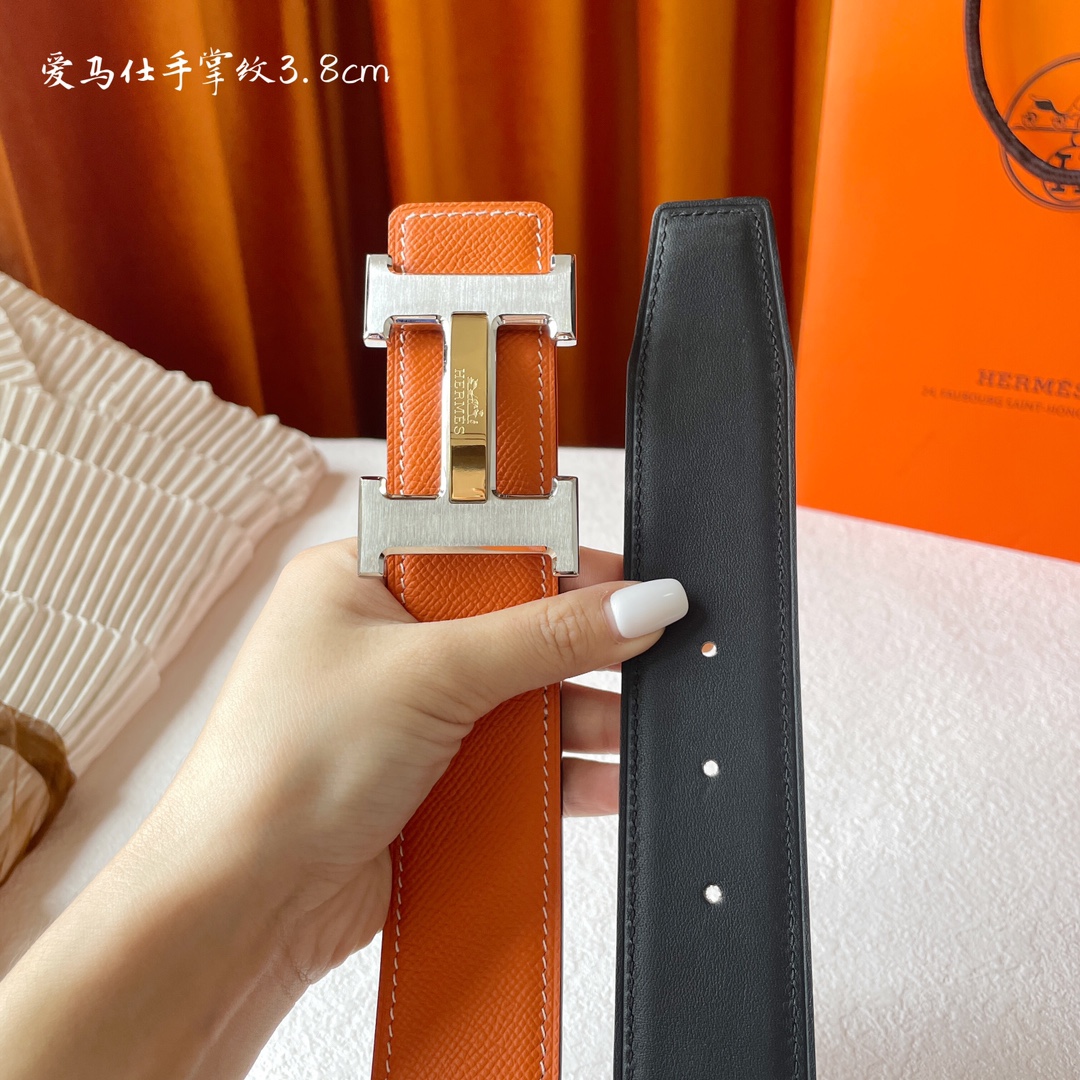 Hermes Men Belt Width 3.8cm