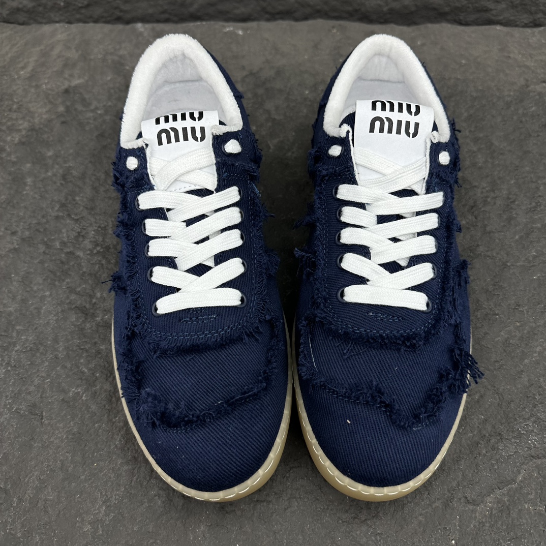 MiuMiu Denim denim fabric Sneaker Size 35-40
