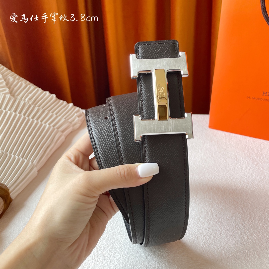 Hermes Men Belt Width 3.8cm