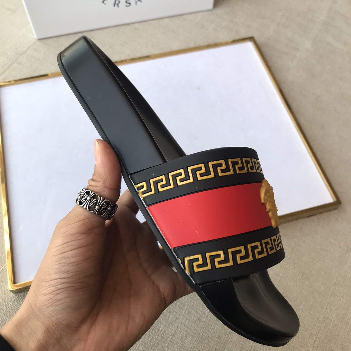 Versace Mens Women Sandals Gr. 36-46