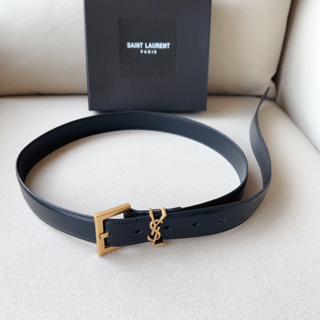 YSL Women Belt Width 3cm