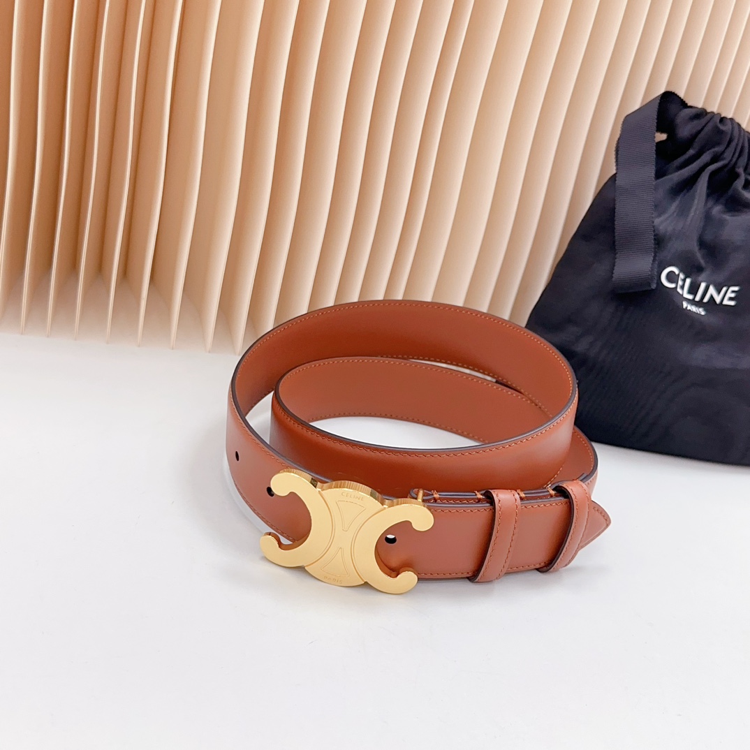 Celine Women Belt Width 3.4cm