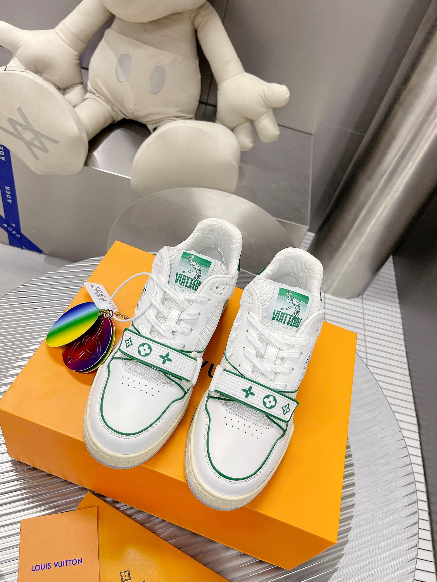 Louis Vuitton LV Trainer Velcro Strap Sneaker Size 36-46