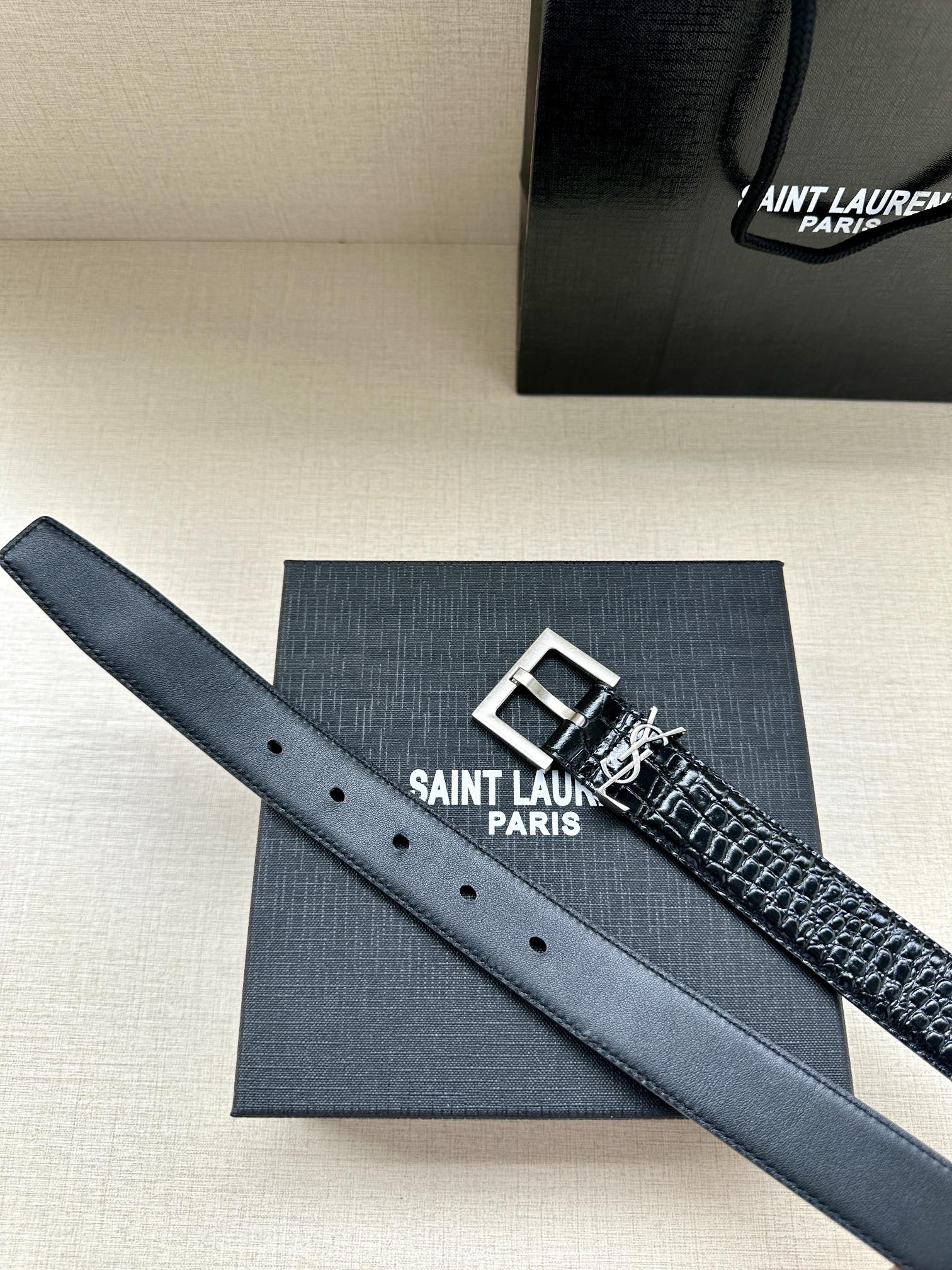 YSL Women Belt Width 3cm