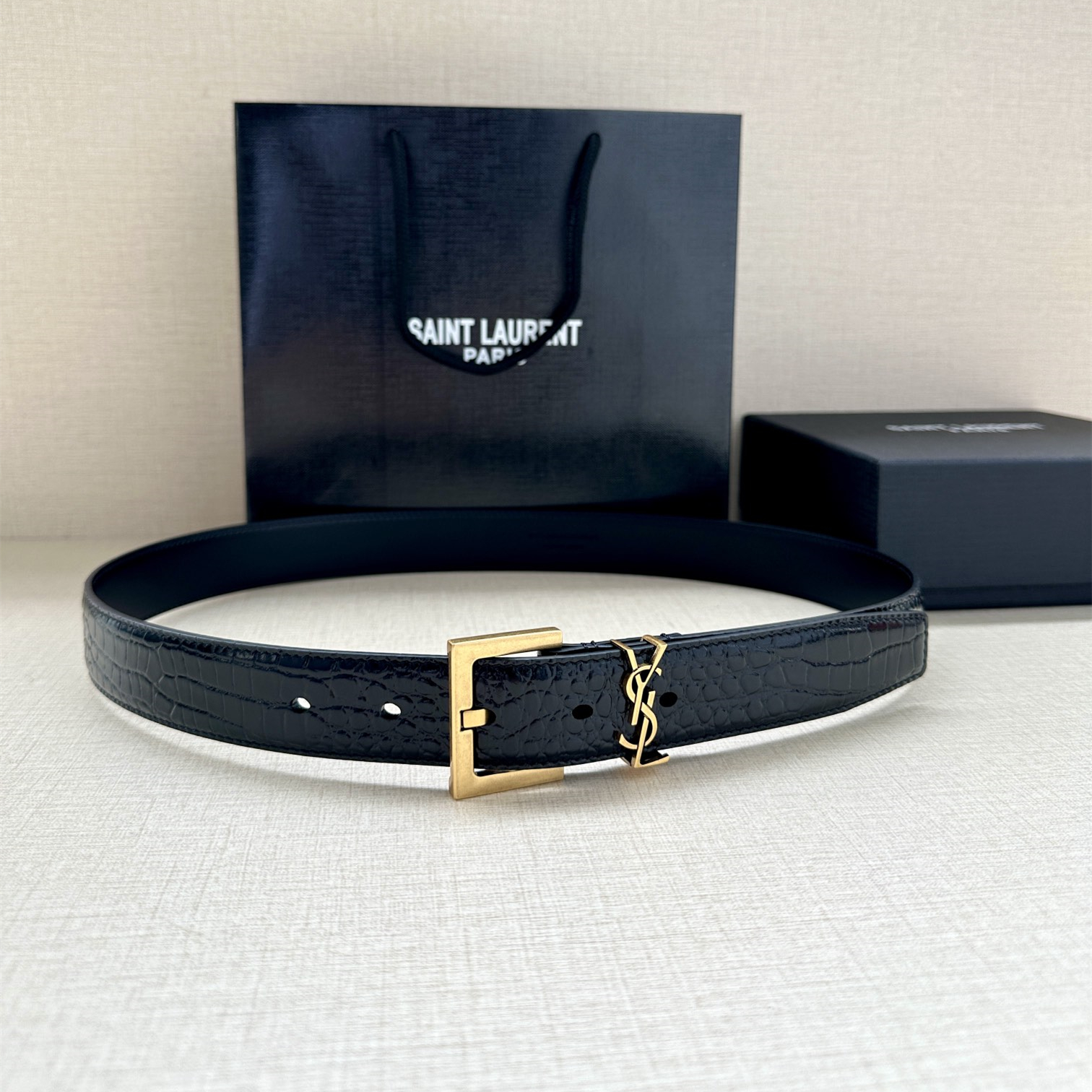 YSL Women Belt Width 3cm