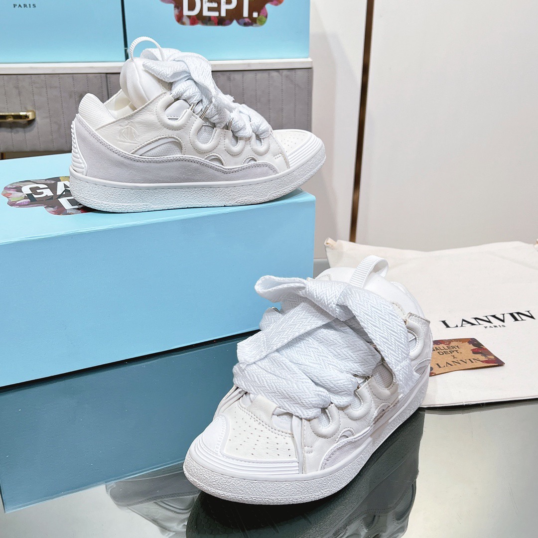 Lanvin Curb Sneaker White Size 36-46