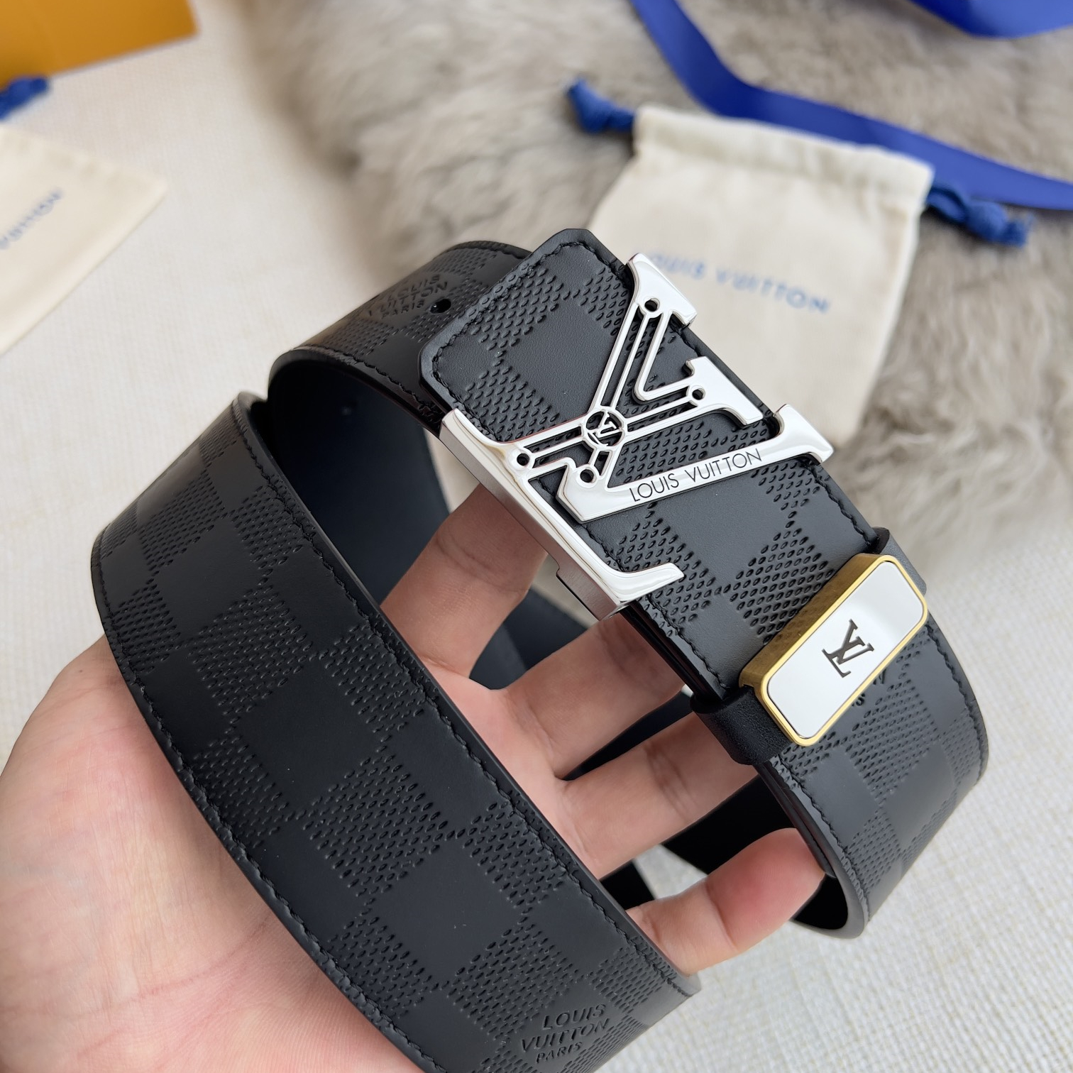 Louis Vuitton Men Belt Width 3.8cm