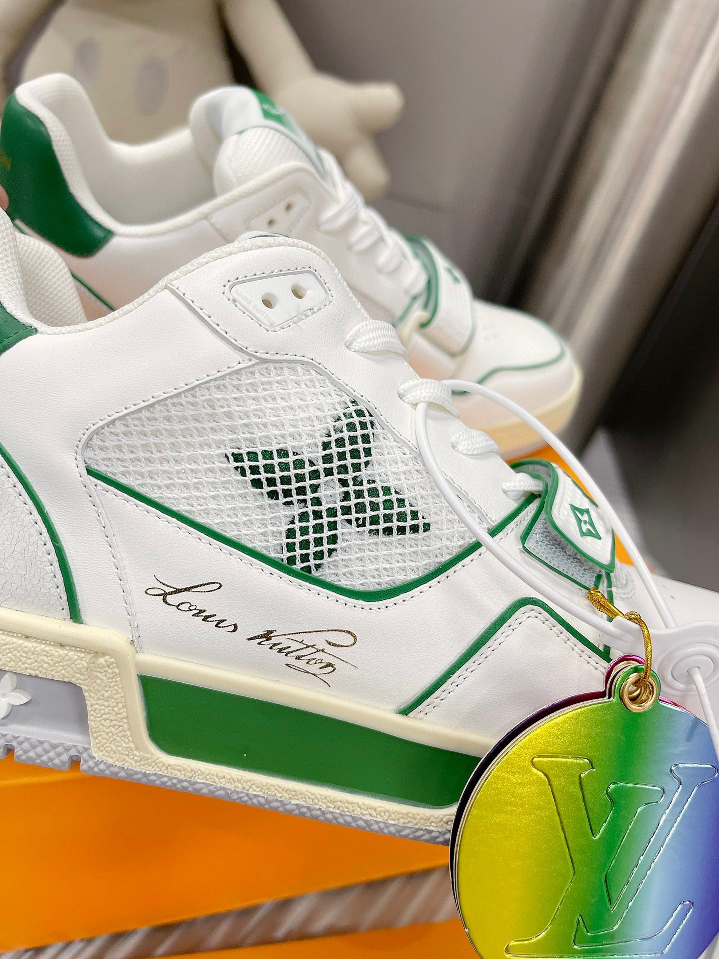 Louis Vuitton LV Trainer Velcro Strap Sneaker Size 36-46