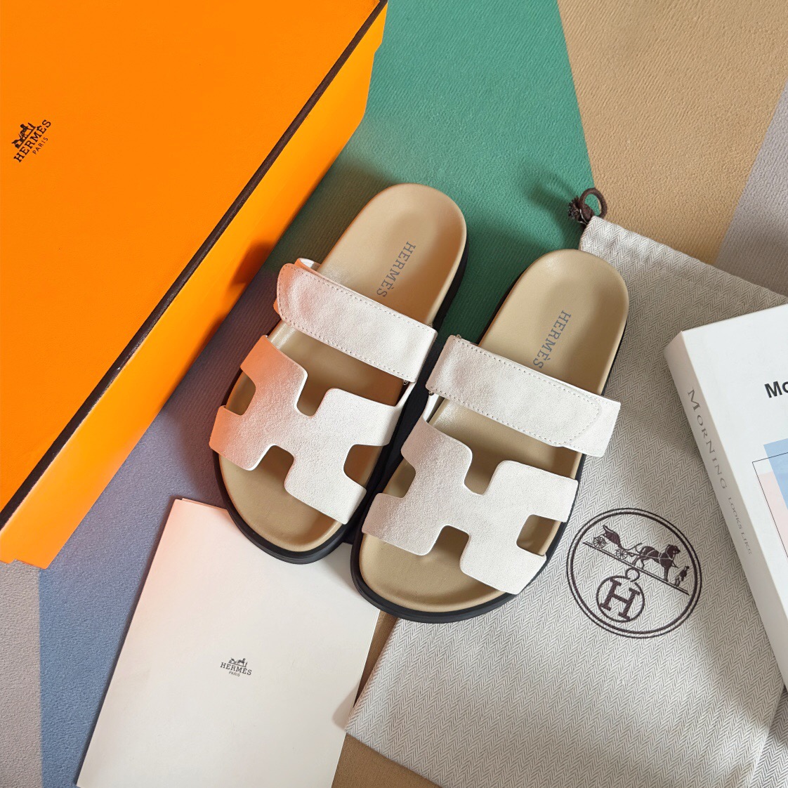 Hermes chypre Slippers Size 36-45