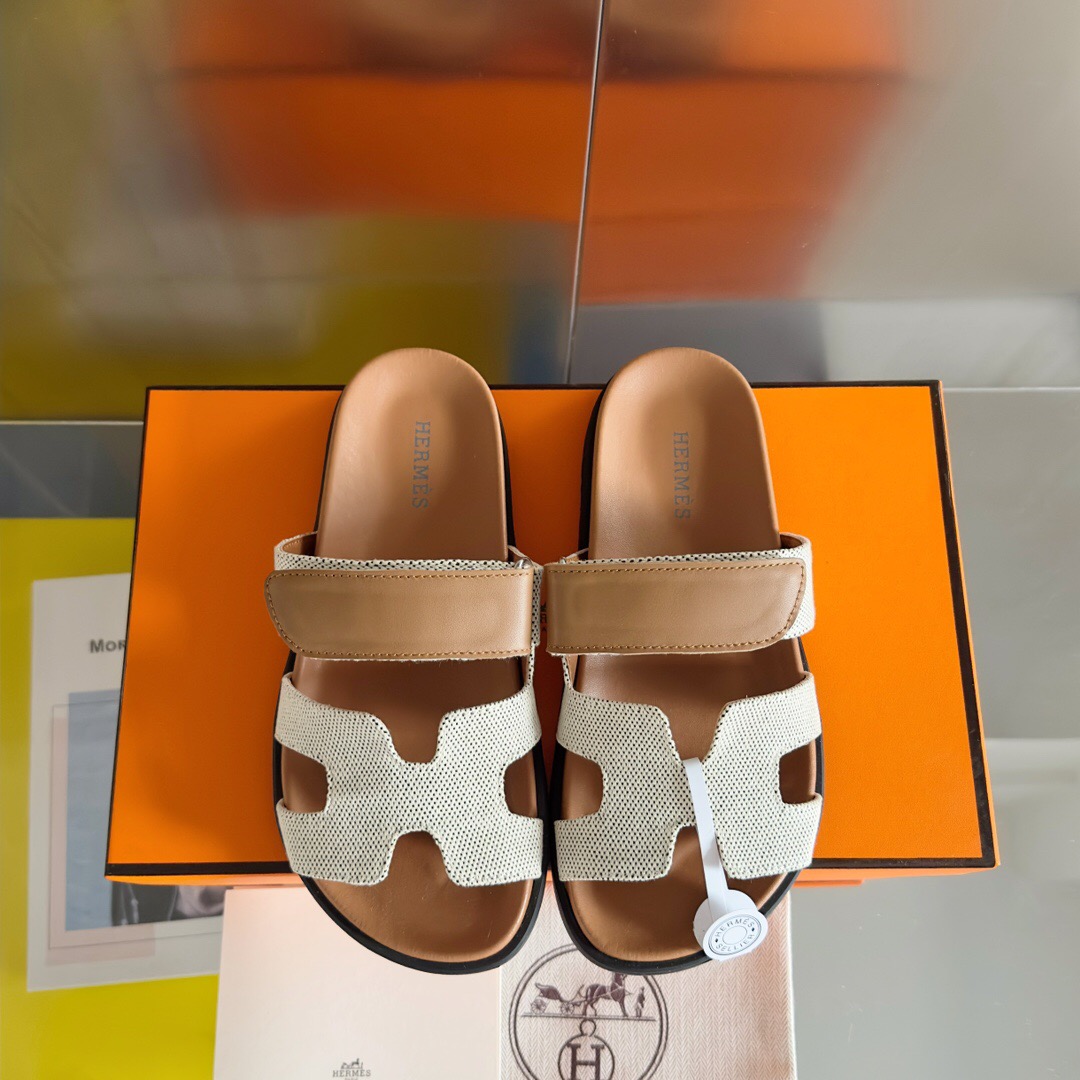 Hermes chypre Slippers Size 36-45