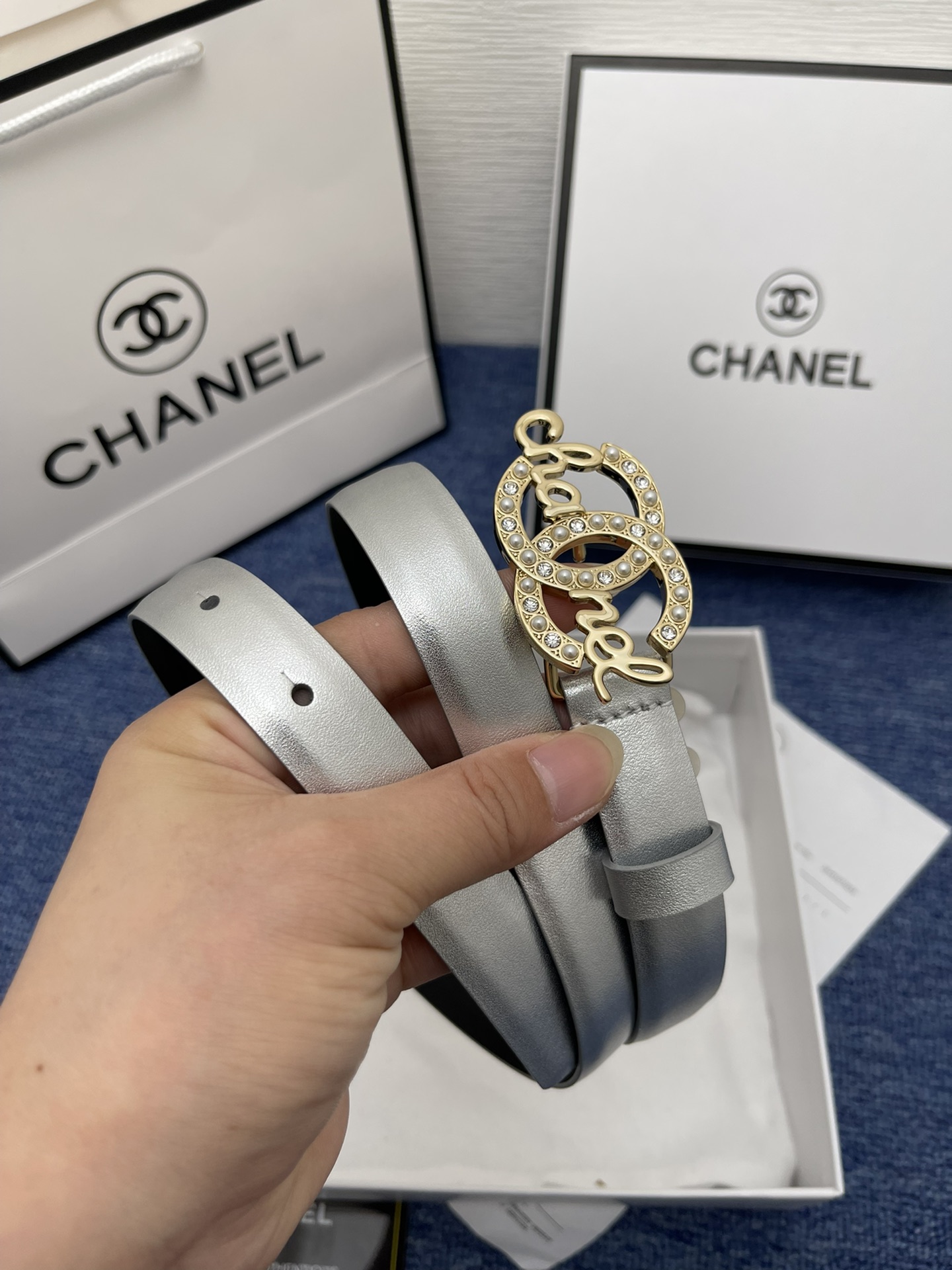 Chanel Women Belt Width 2cm