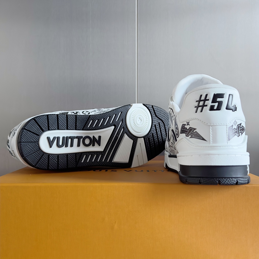 Louis Vuitton 2024New LV Trainer Sneaker Size 40-46