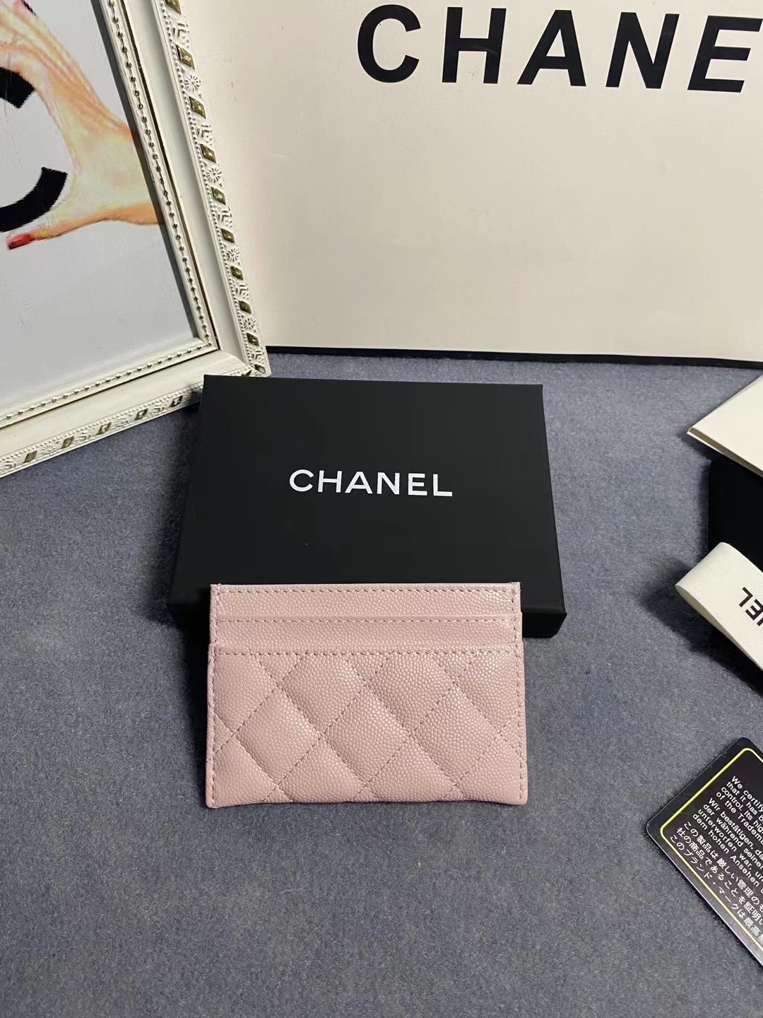 Chanel Card Holder Size 11*7cm