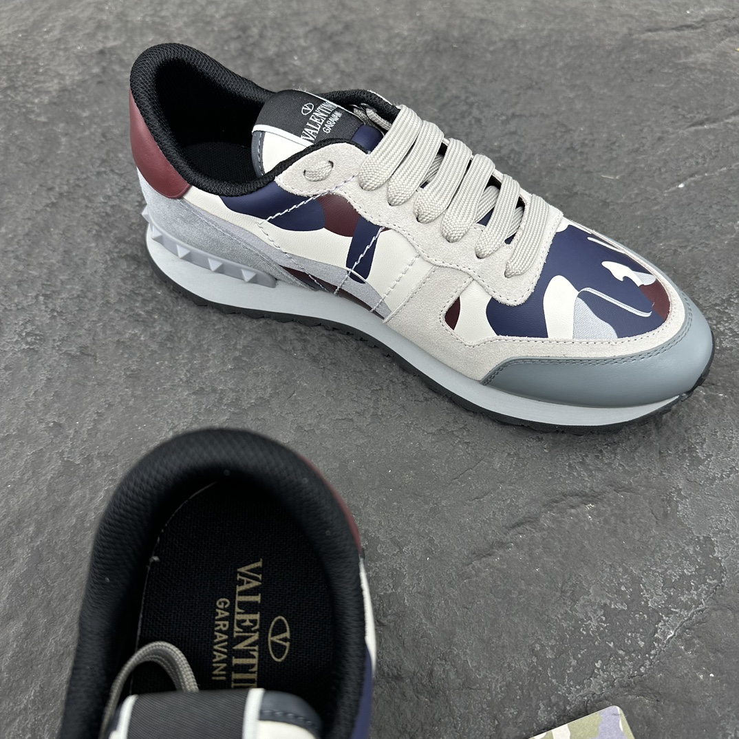 Valentino Camouflage Rockrunner Sneaker Size 36-46
