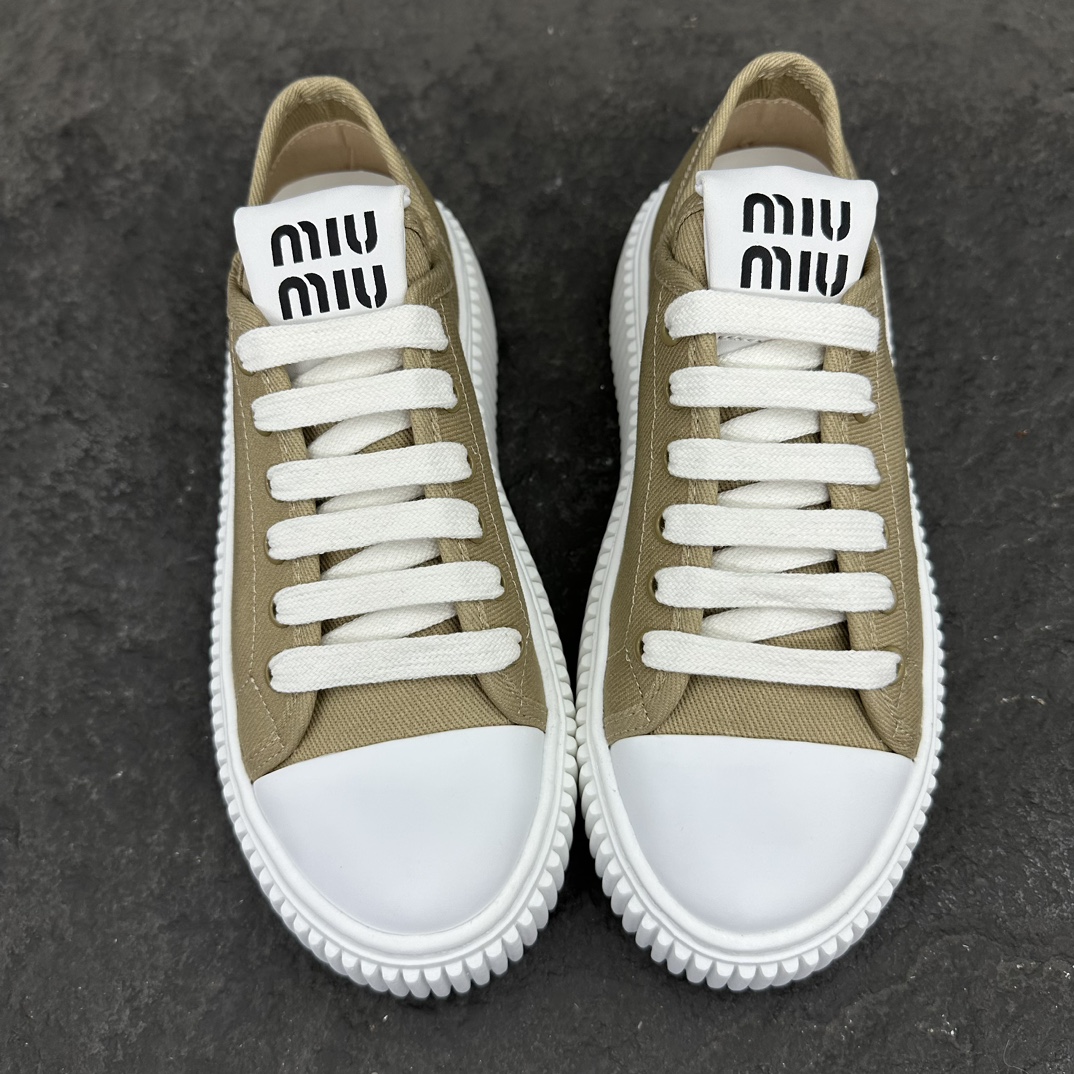MiuMiu Canvas Sneaker Size 35-40