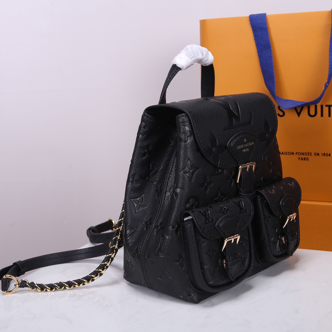 Louis Vuitton Monogram Embossed Backpack Bags 20*22*14cm