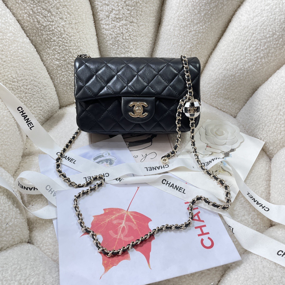 Chanel AS1787 Shoulder Bags Sheepskin 20cm