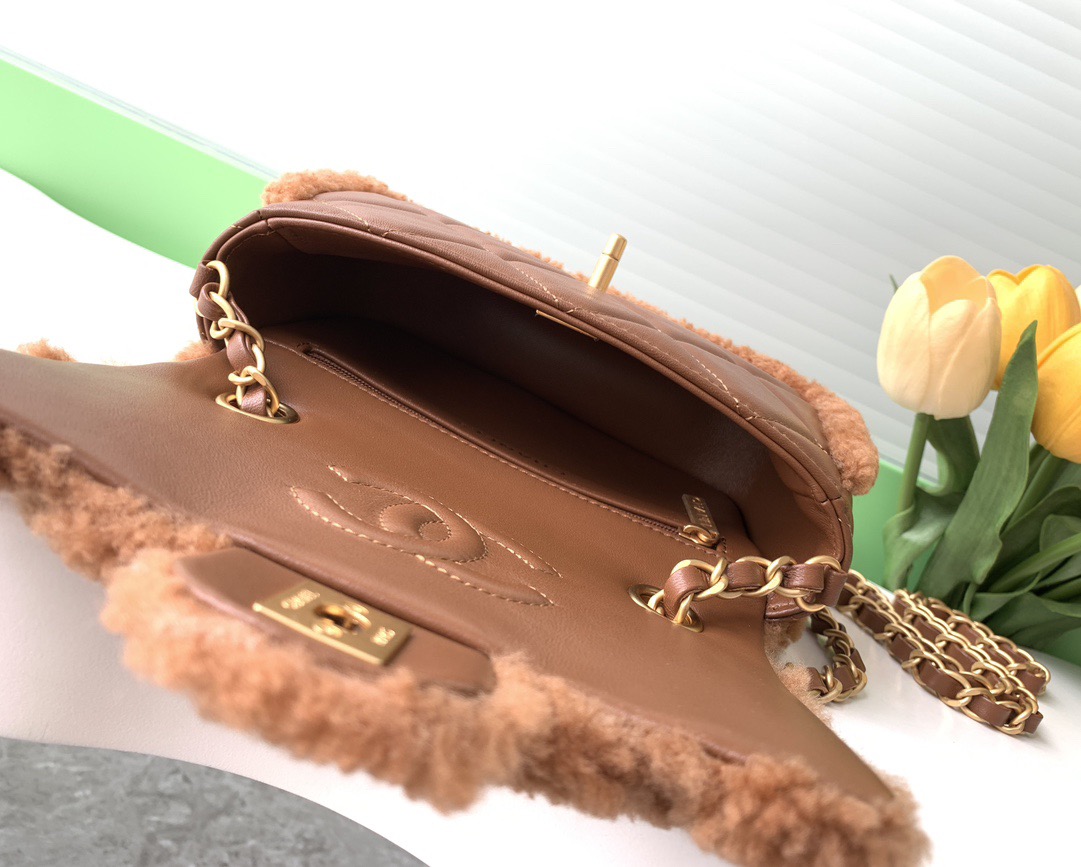 Chanel AS5148 Women Shoulder Bags 12*18*6cm