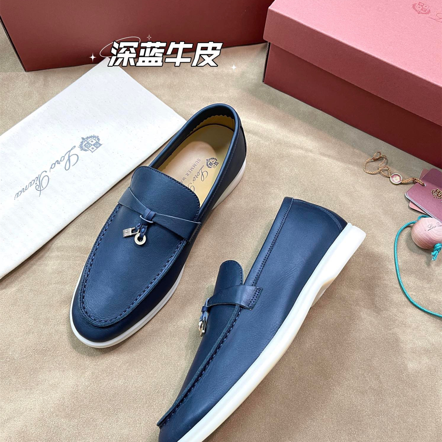 Loro Piana Men Loafers Size 40-45