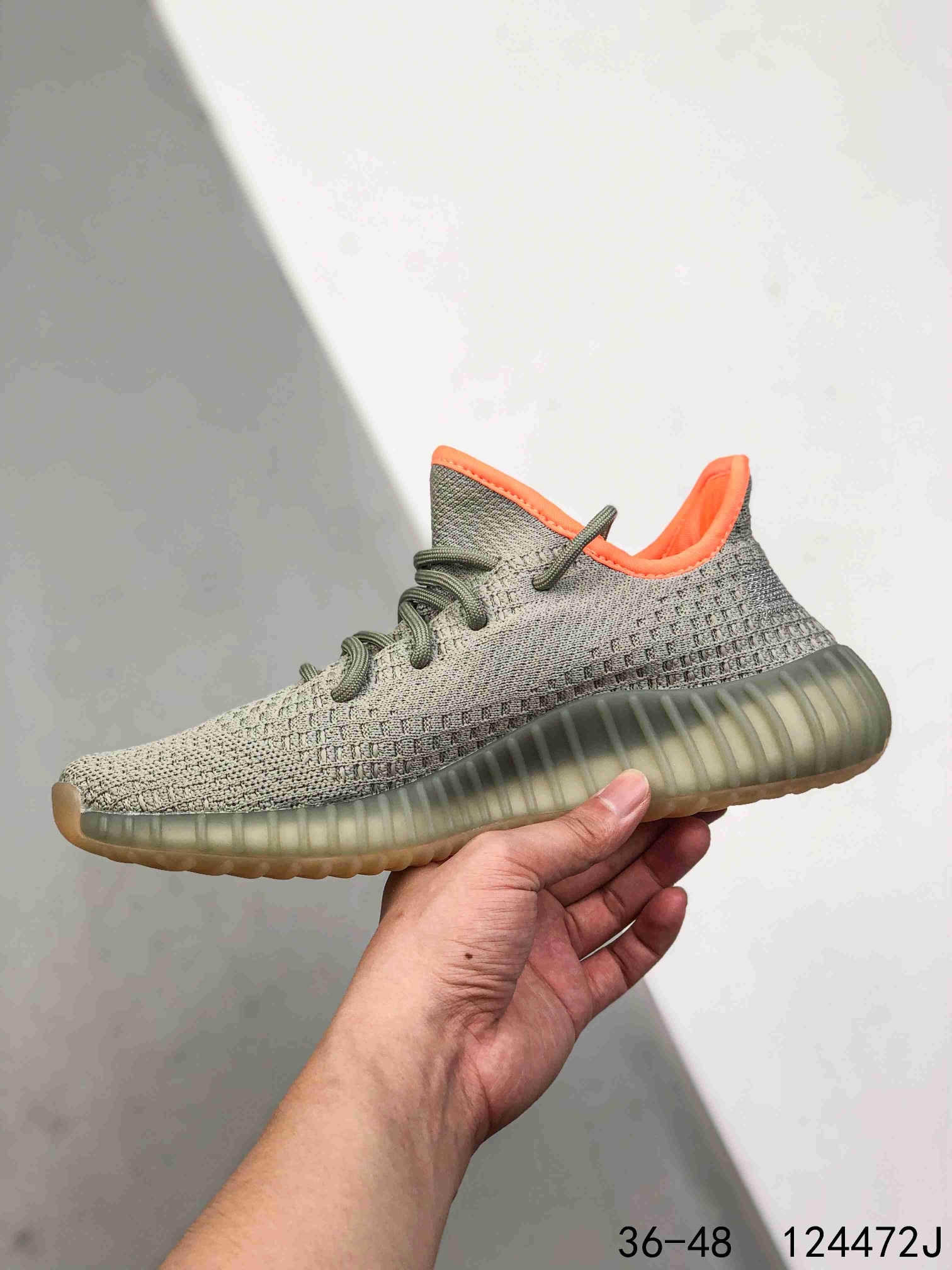 Yeezy 350 Boost 350 V2 Mens/Women Sneakers Shoes Green 36 - 45