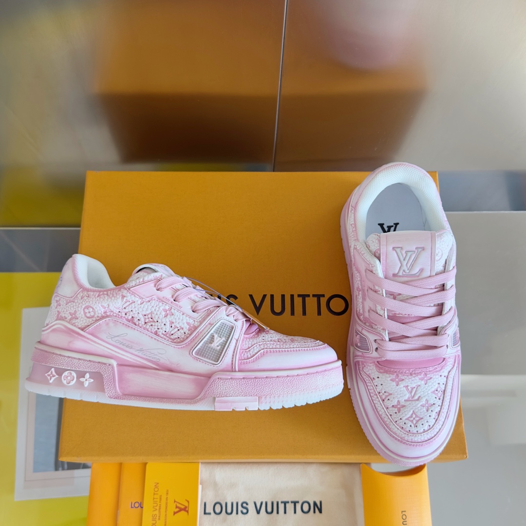 Louis Vuitton 2024ss Trainer Sneaker Size 36-46