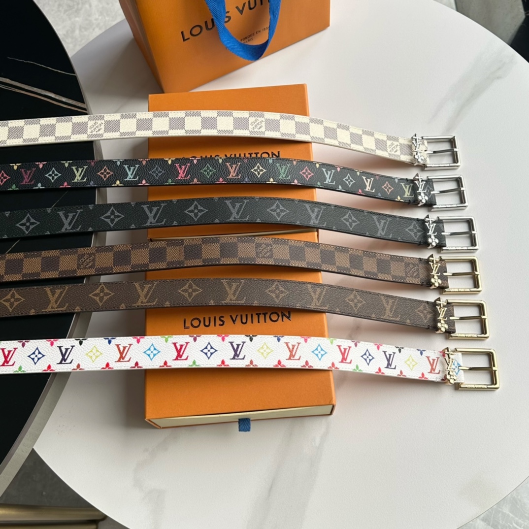 Louis Vuitton Women Belt Width 3cm