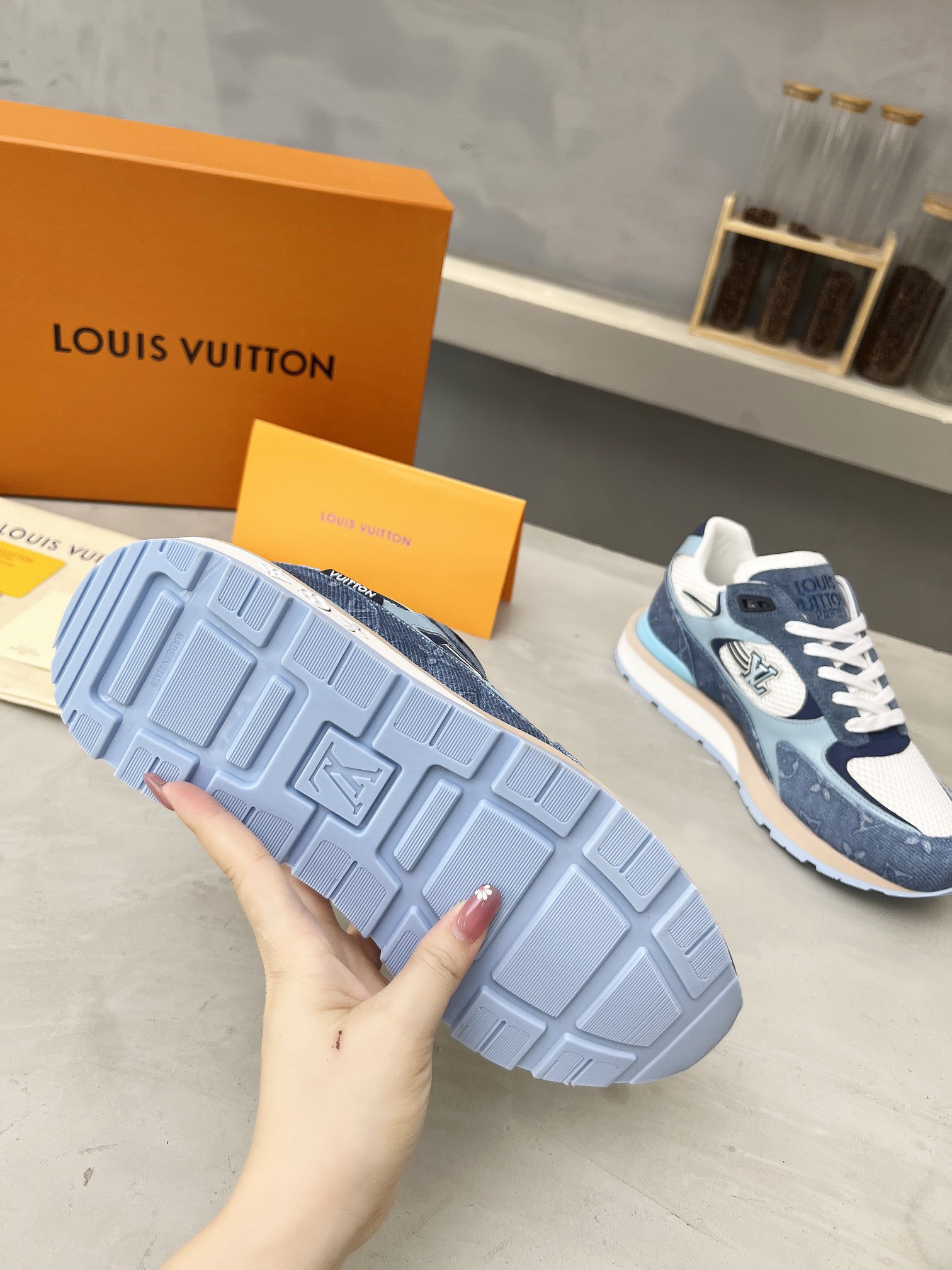 Louis Vuitton Run Away Sneaker Size 40-45