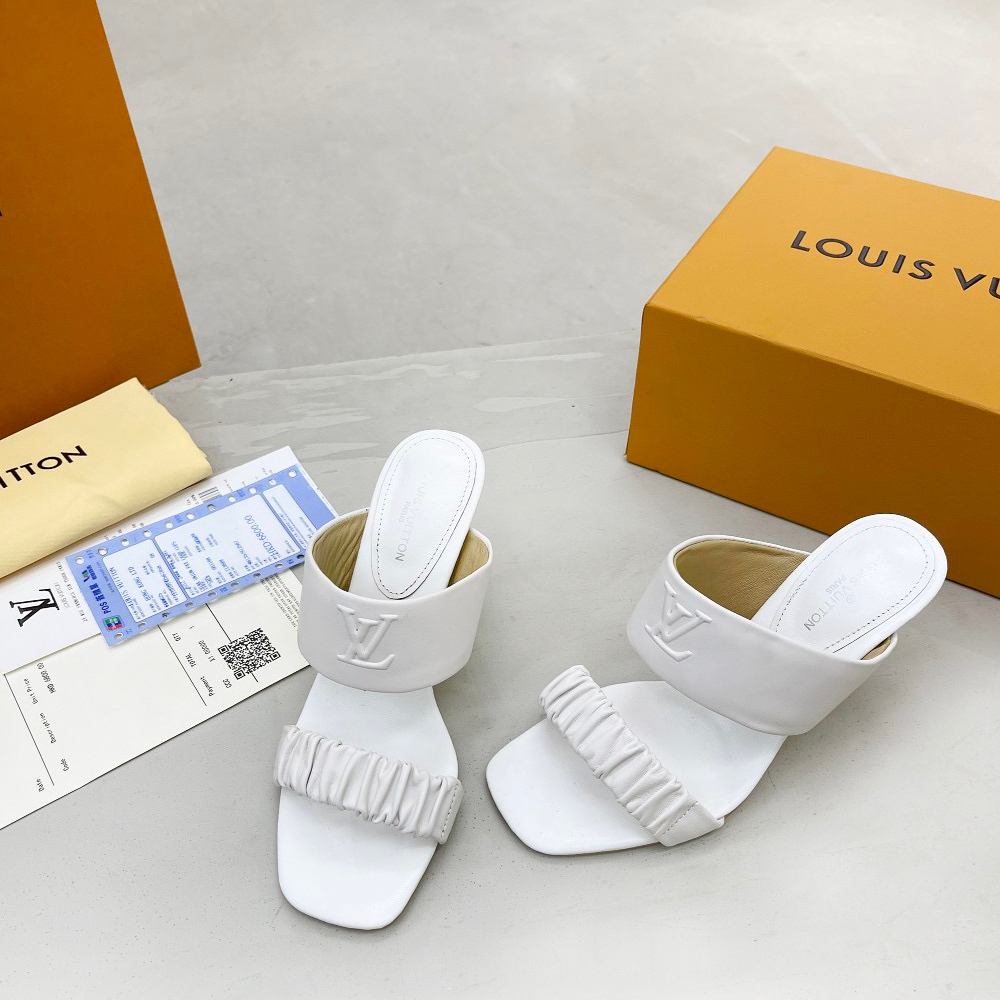 Louis Vuitton Drapy Pumps Size 36-41 Height 8.5cm   4-Color